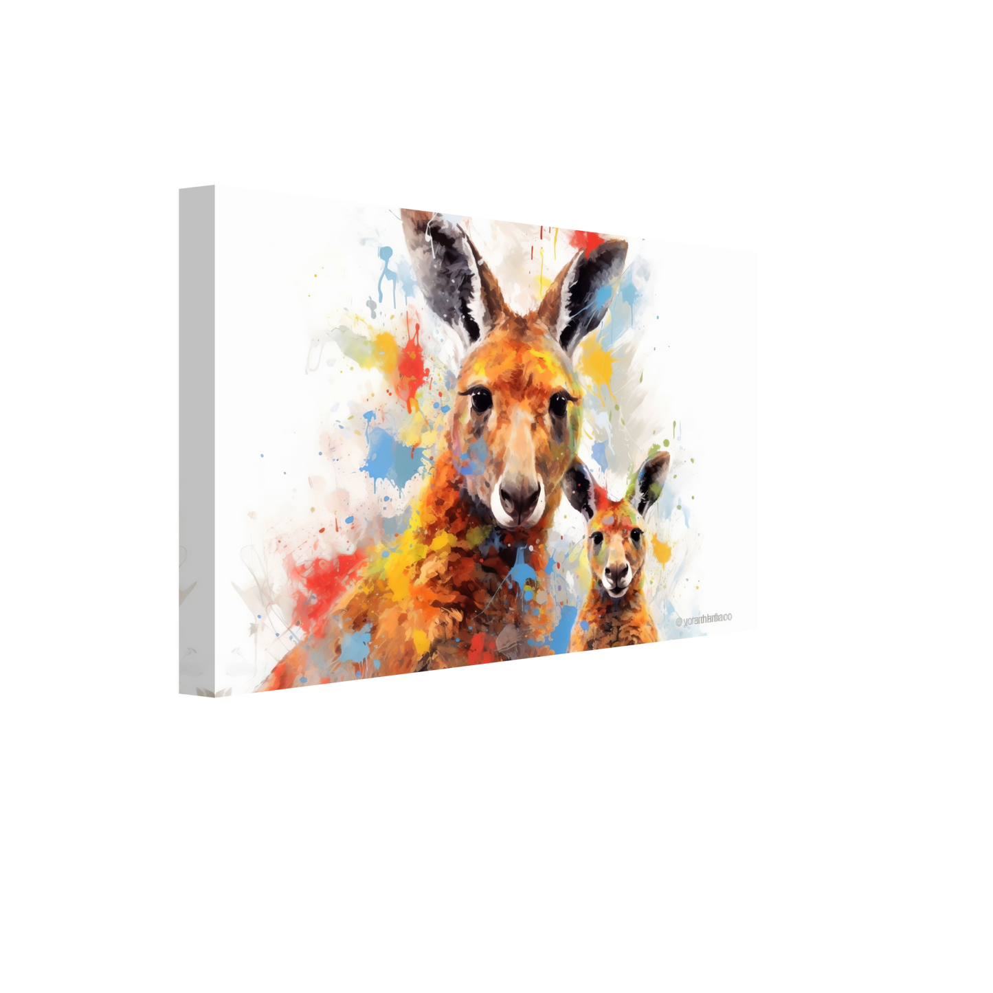 Kängurus Pop-Art (WILD103)