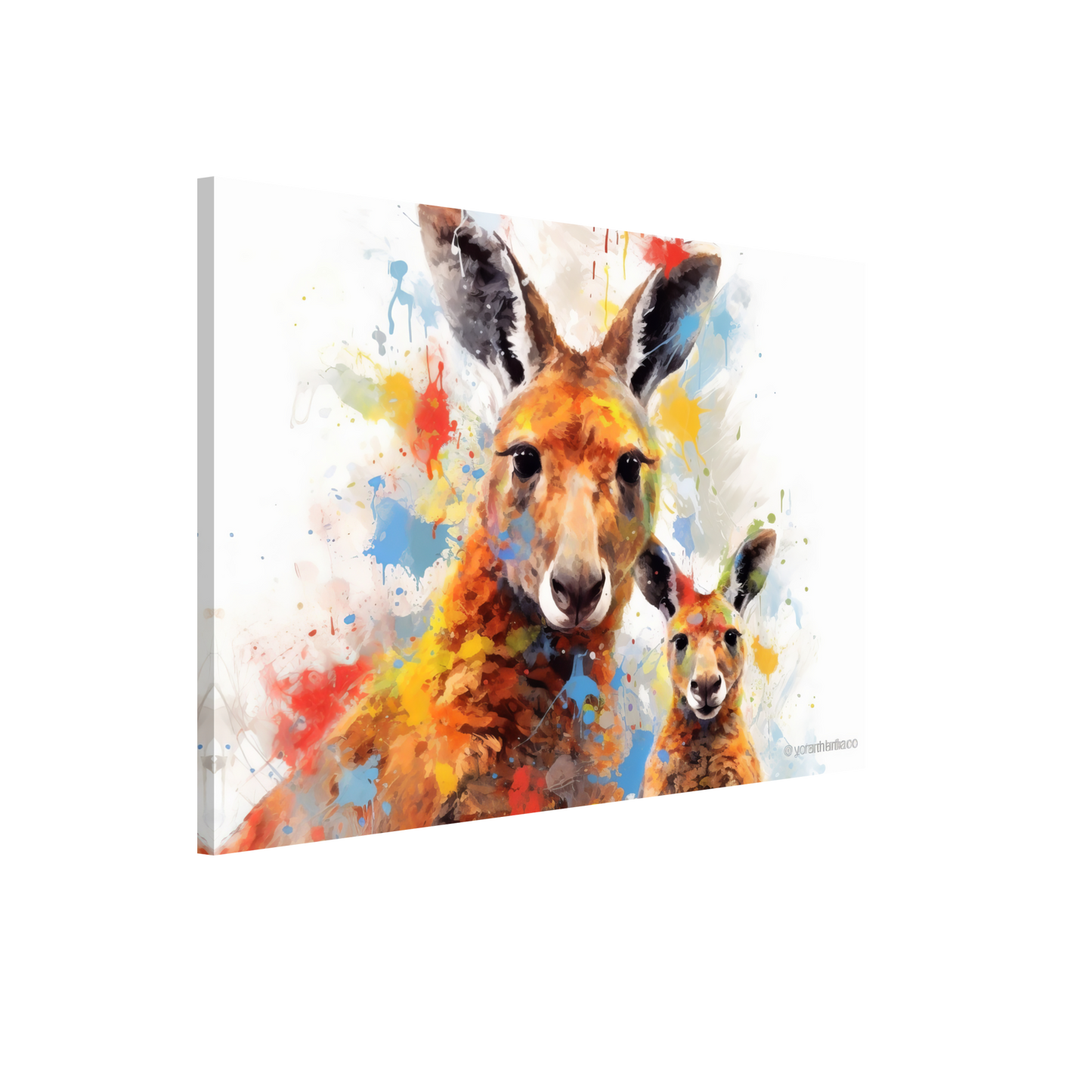 Kängurus Pop-Art (WILD103)