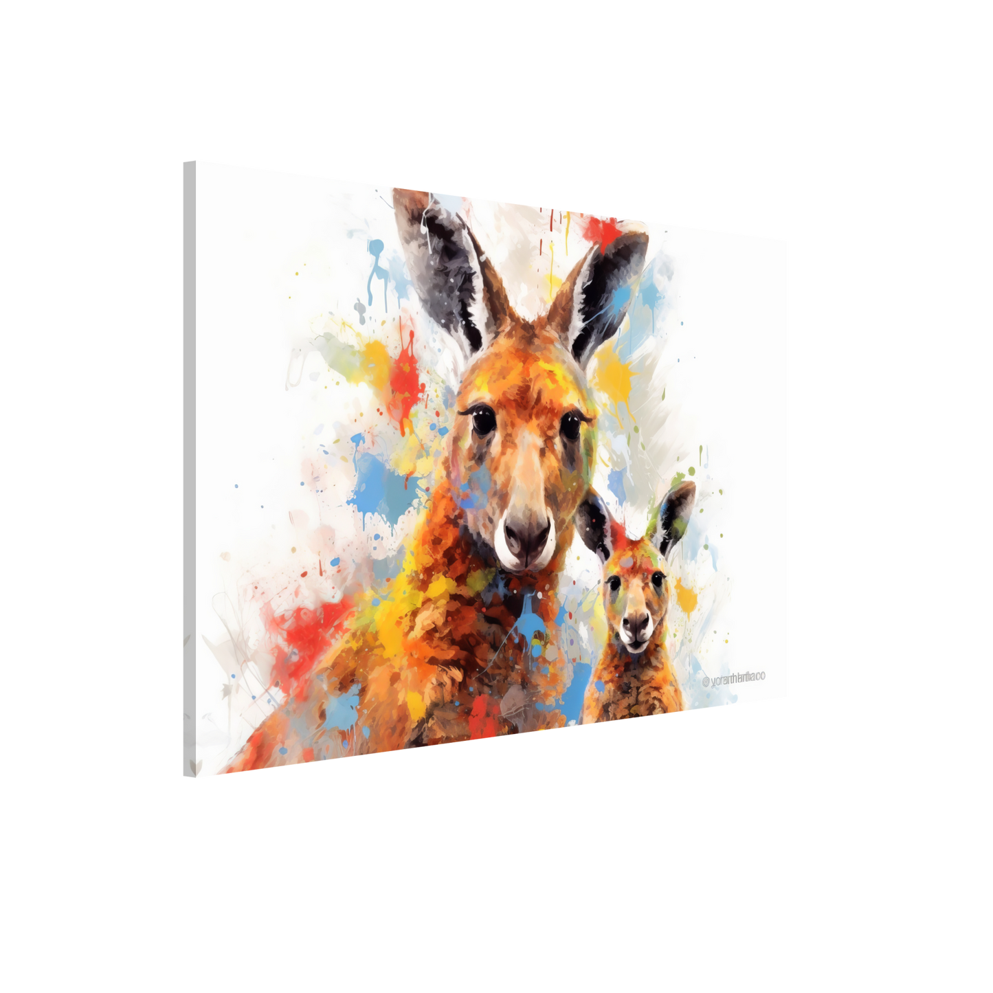Kängurus Pop-Art (WILD103)