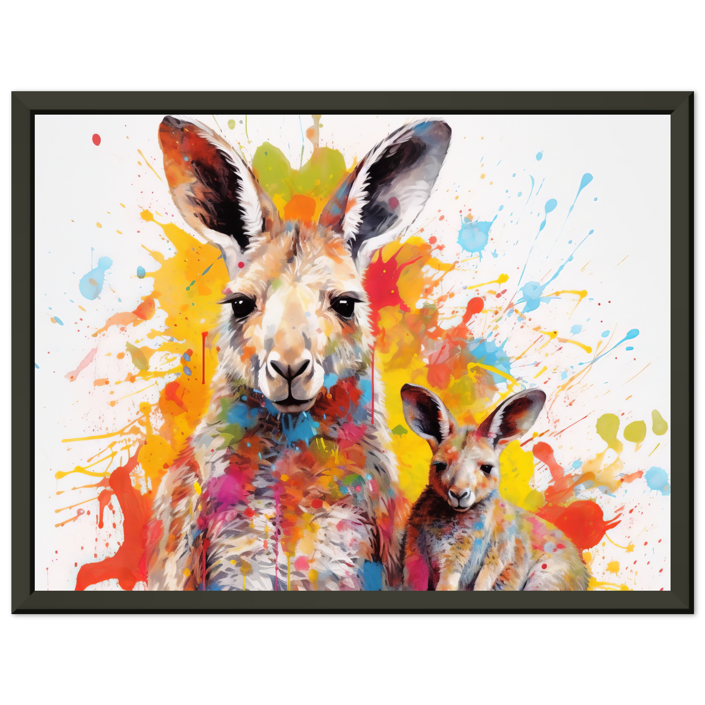Kängurus Pop-Art (WILD104)