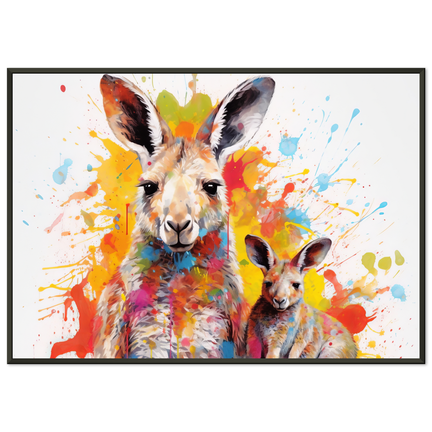 Kängurus Pop-Art (WILD104)