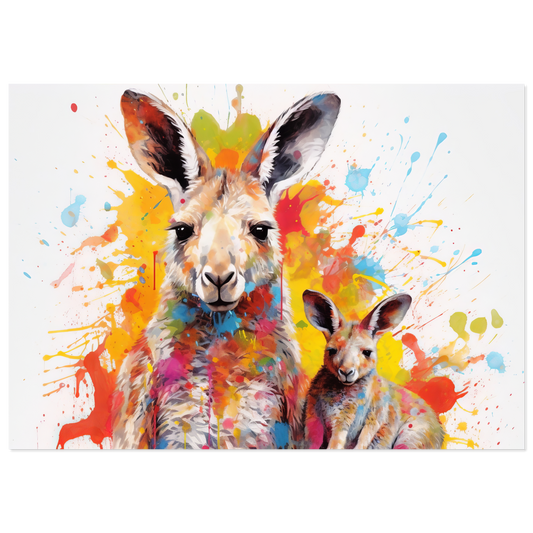 Kangaroos pop art (WILD104)