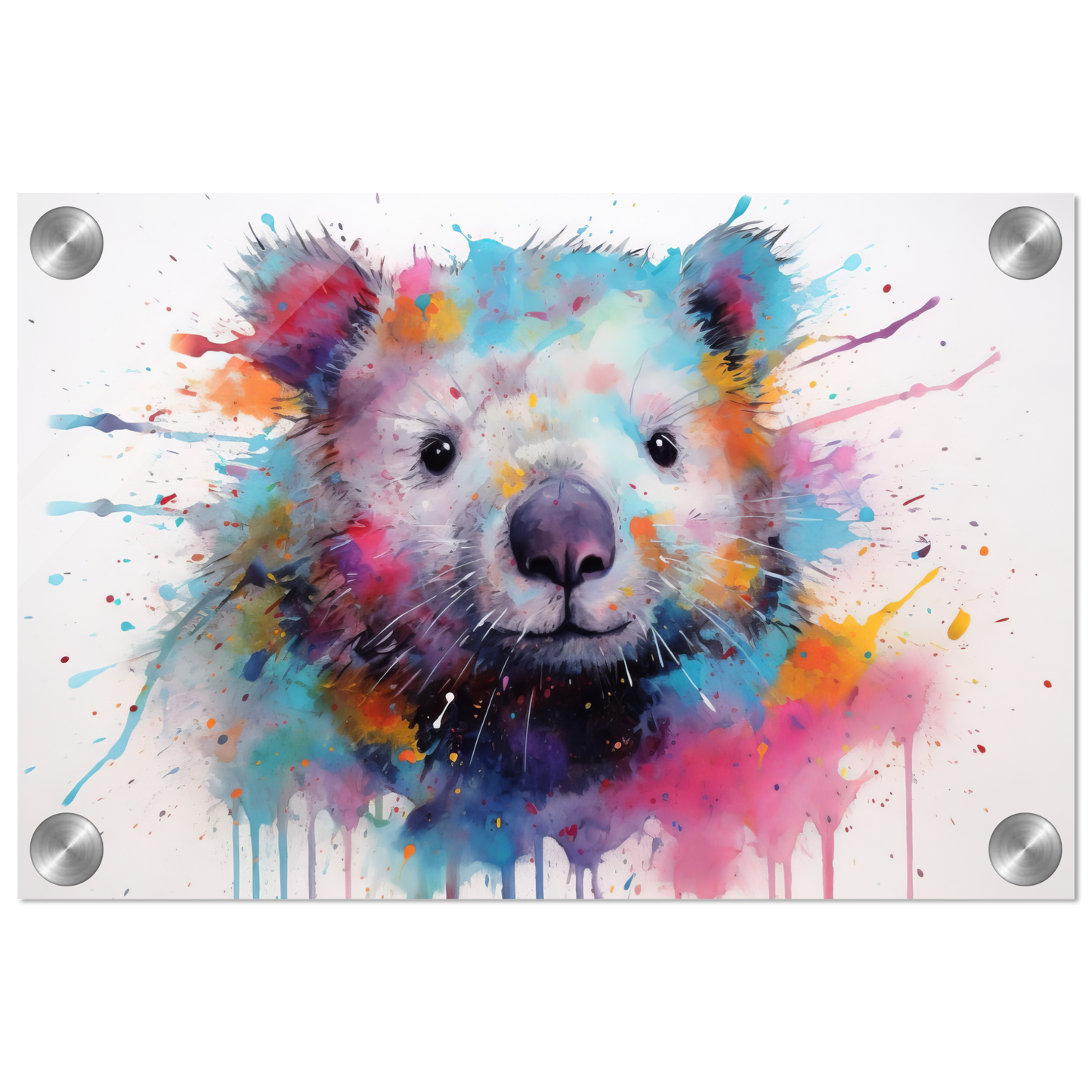 Wombat Pop-Art (WILD105)