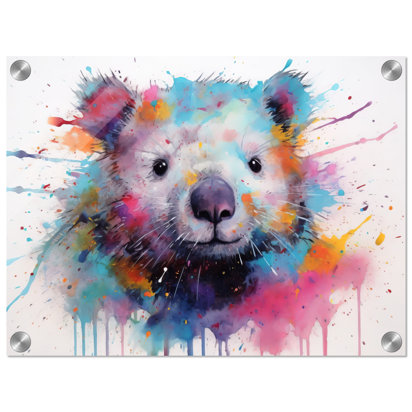 Wombat Pop-Art (WILD105)