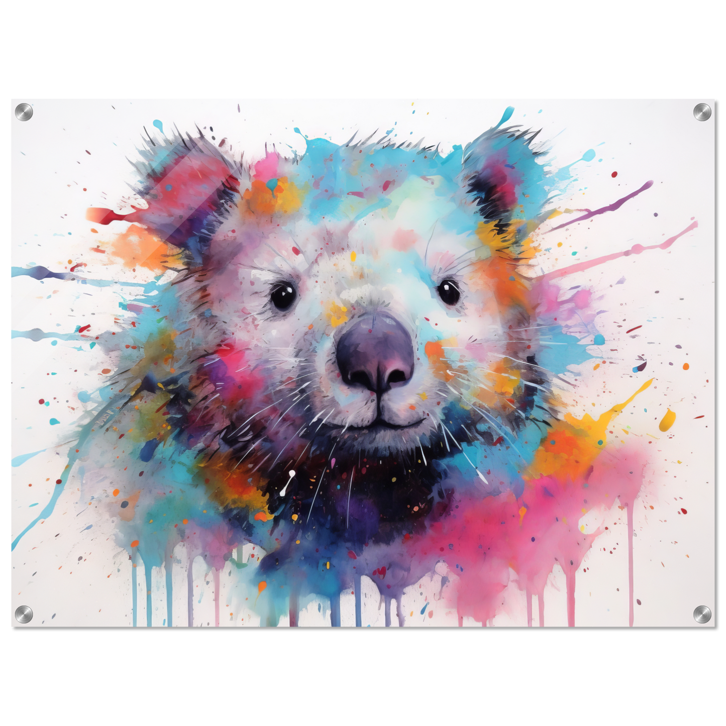 Wombat Pop-Art (WILD105)