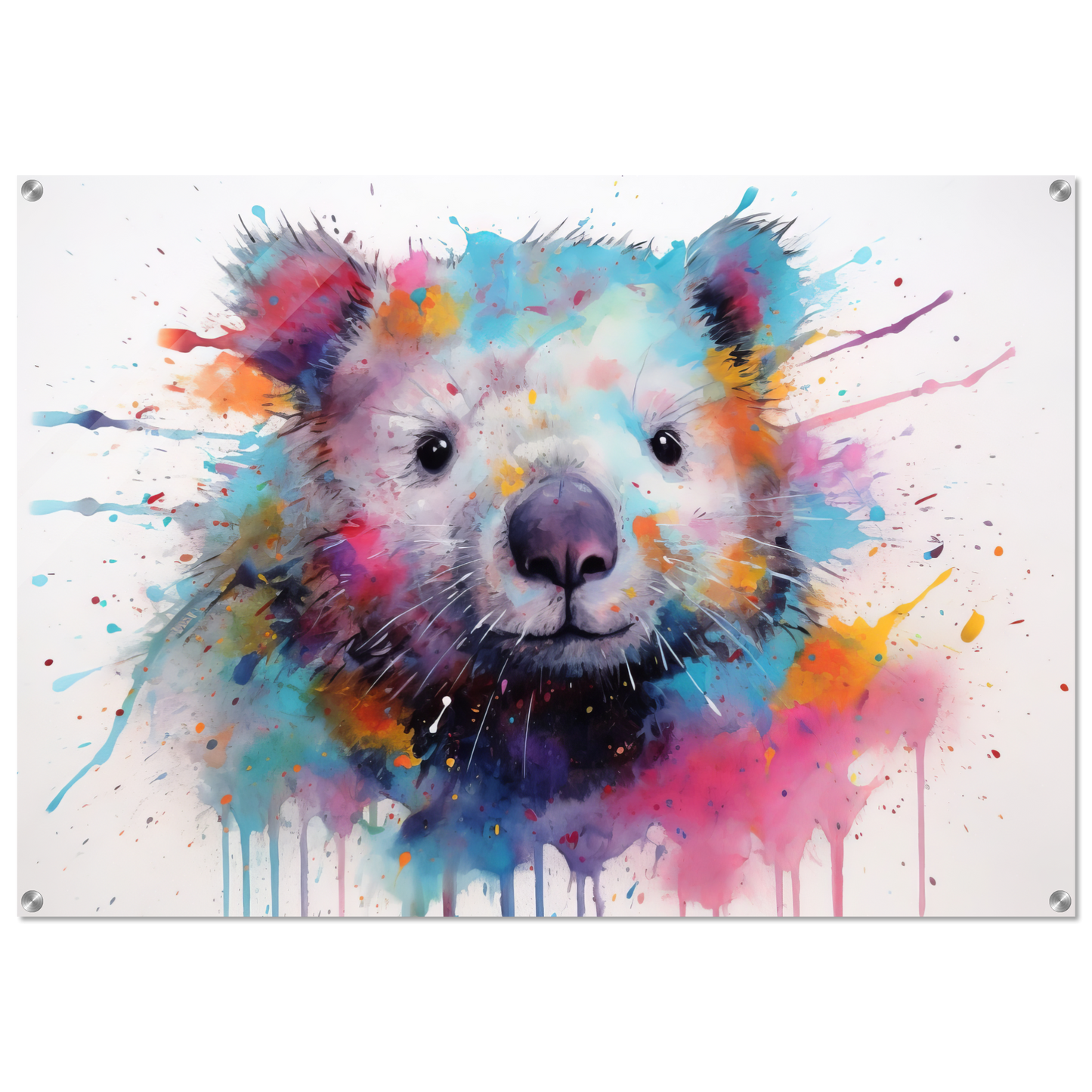 Wombat Pop-Art (WILD105)