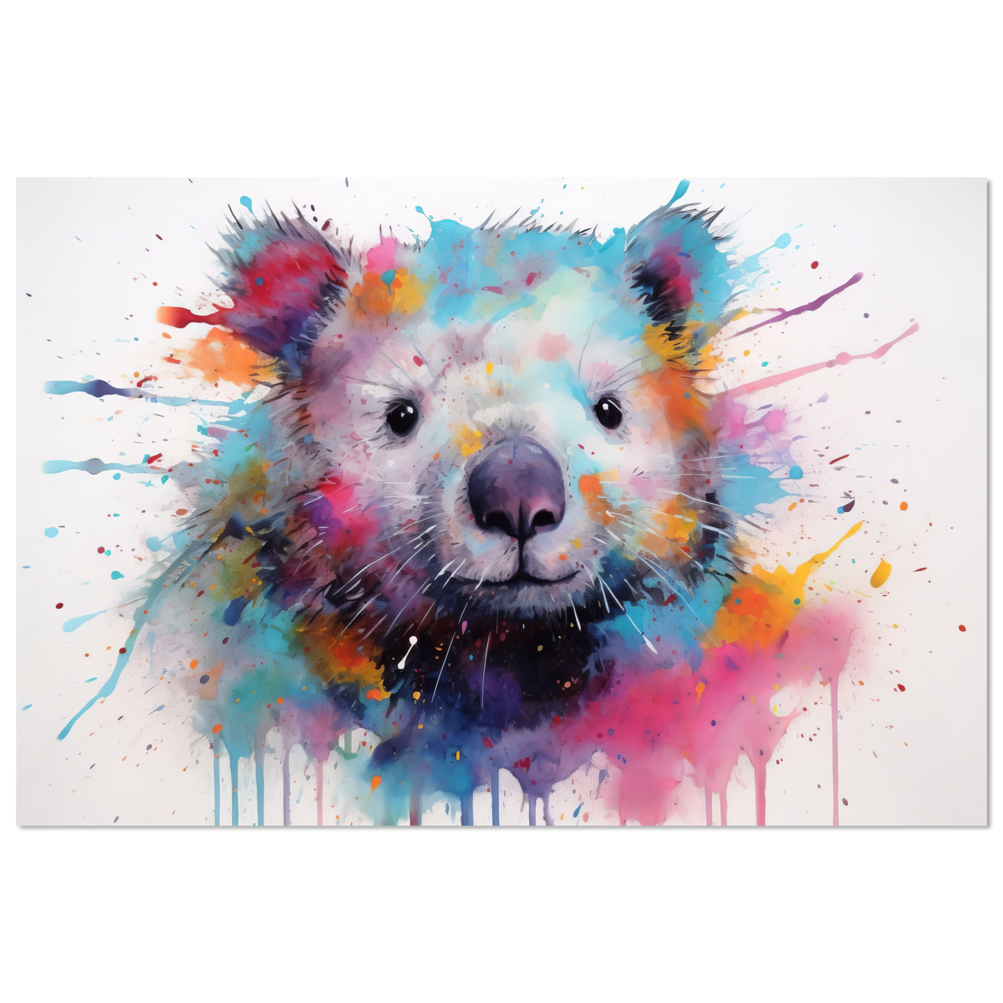 Wombat Pop-Art (WILD105)