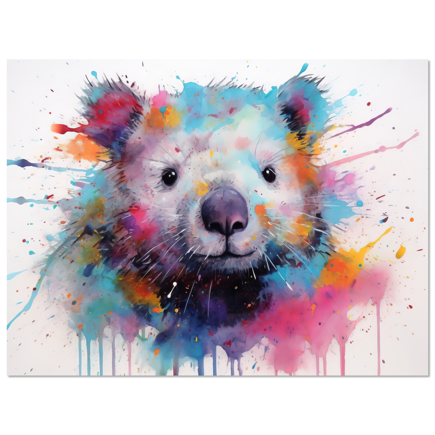 Wombat Pop-Art (WILD105)