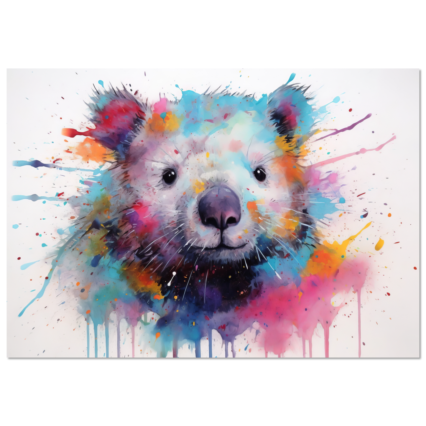 Wombat Pop-Art (WILD105)
