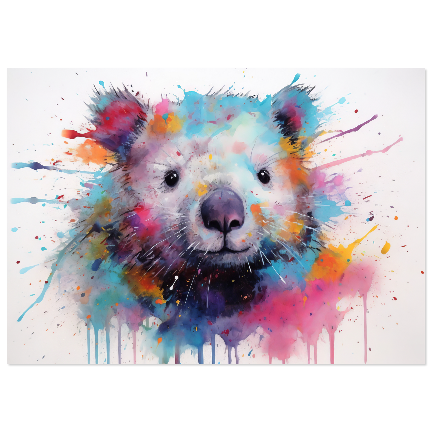 Wombat Pop-Art (WILD105)
