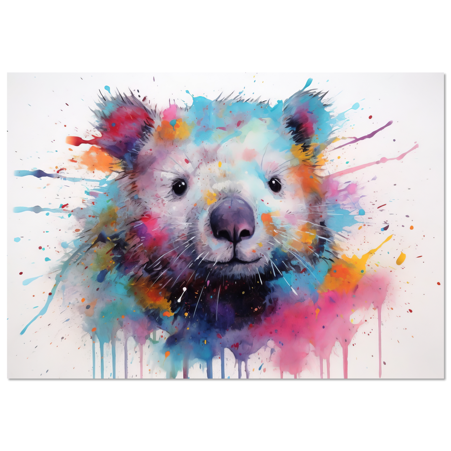 Wombat Pop-Art (WILD105)