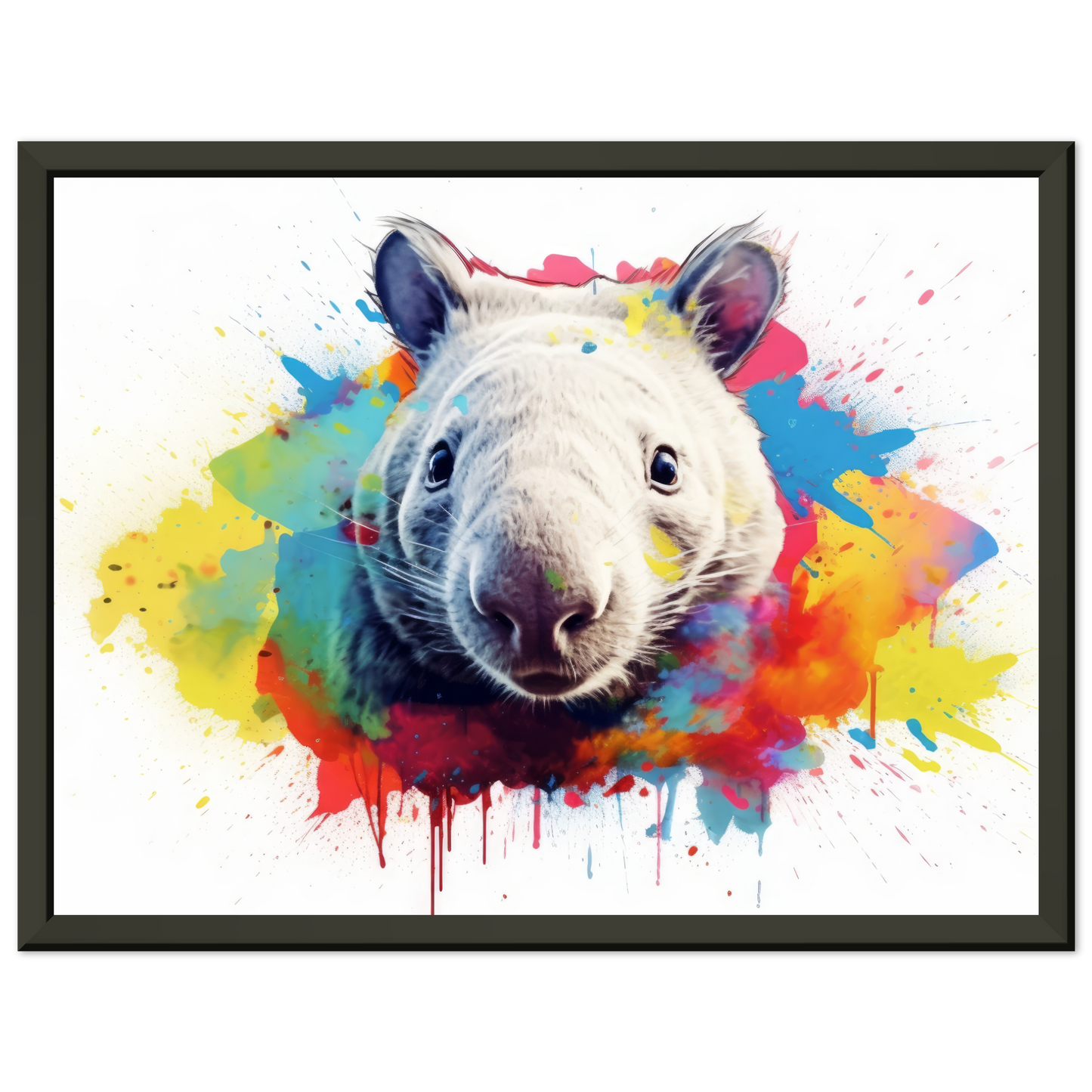 Wombat pop art (WILD106)