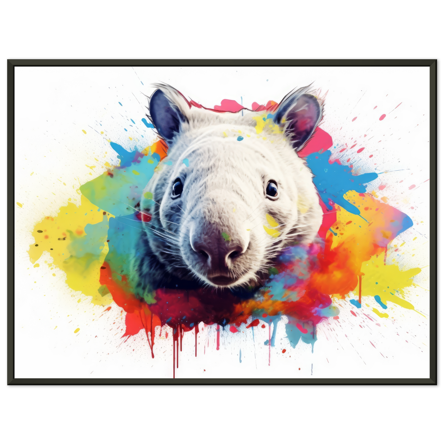 Wombat pop art (WILD106)