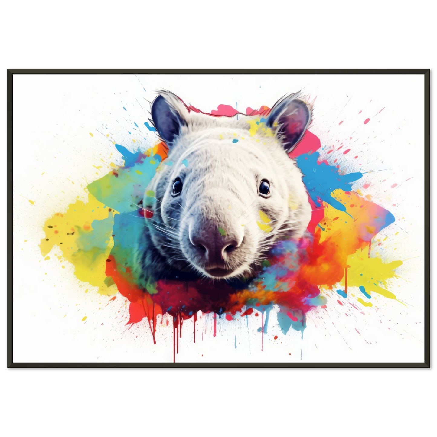 Wombat pop art (WILD106)