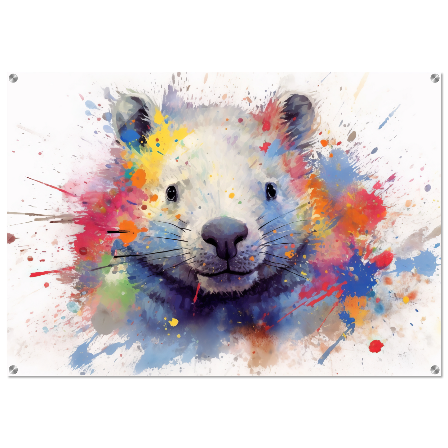 Wombat Pop-Art (WILD107)