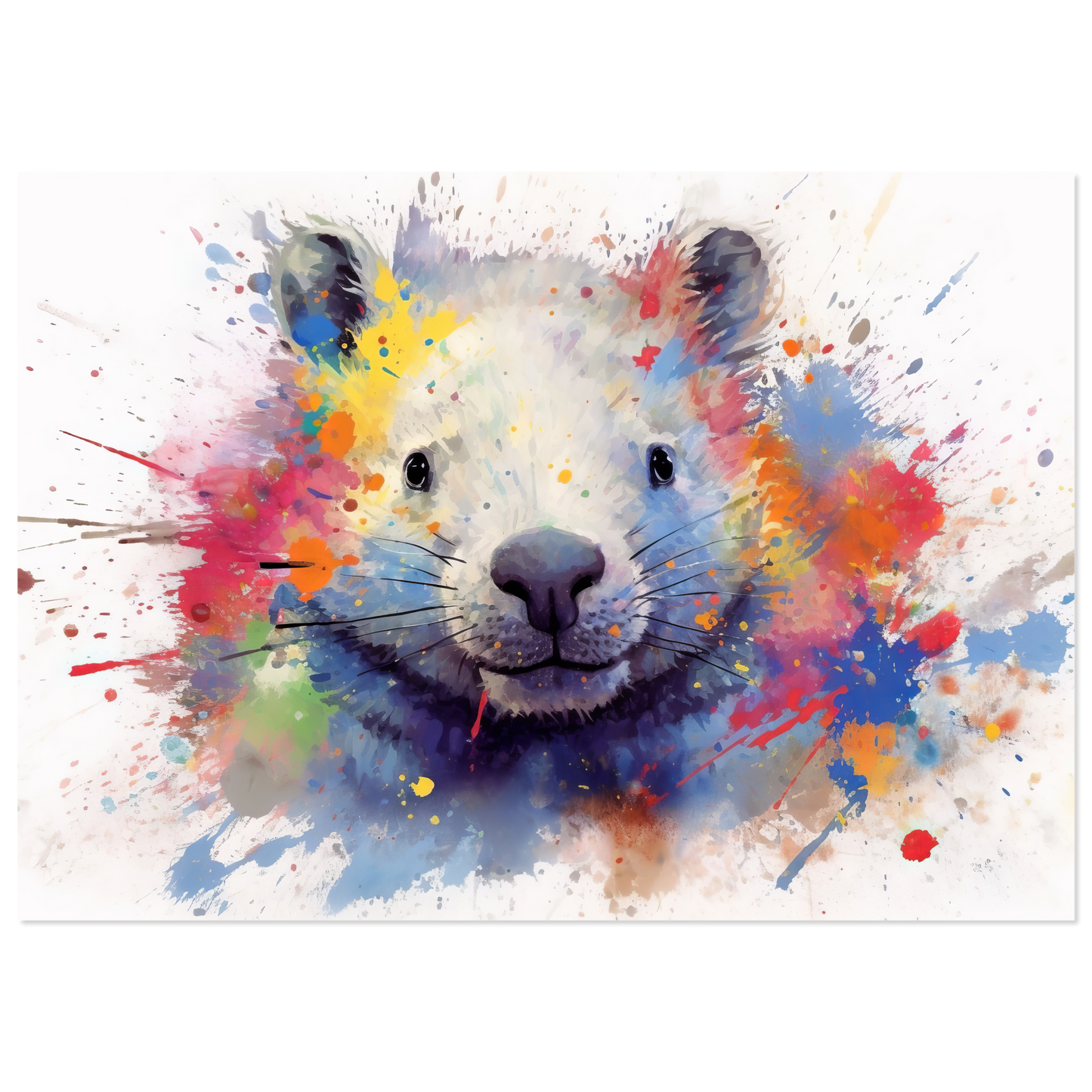 Wombat Pop-Art (WILD107)