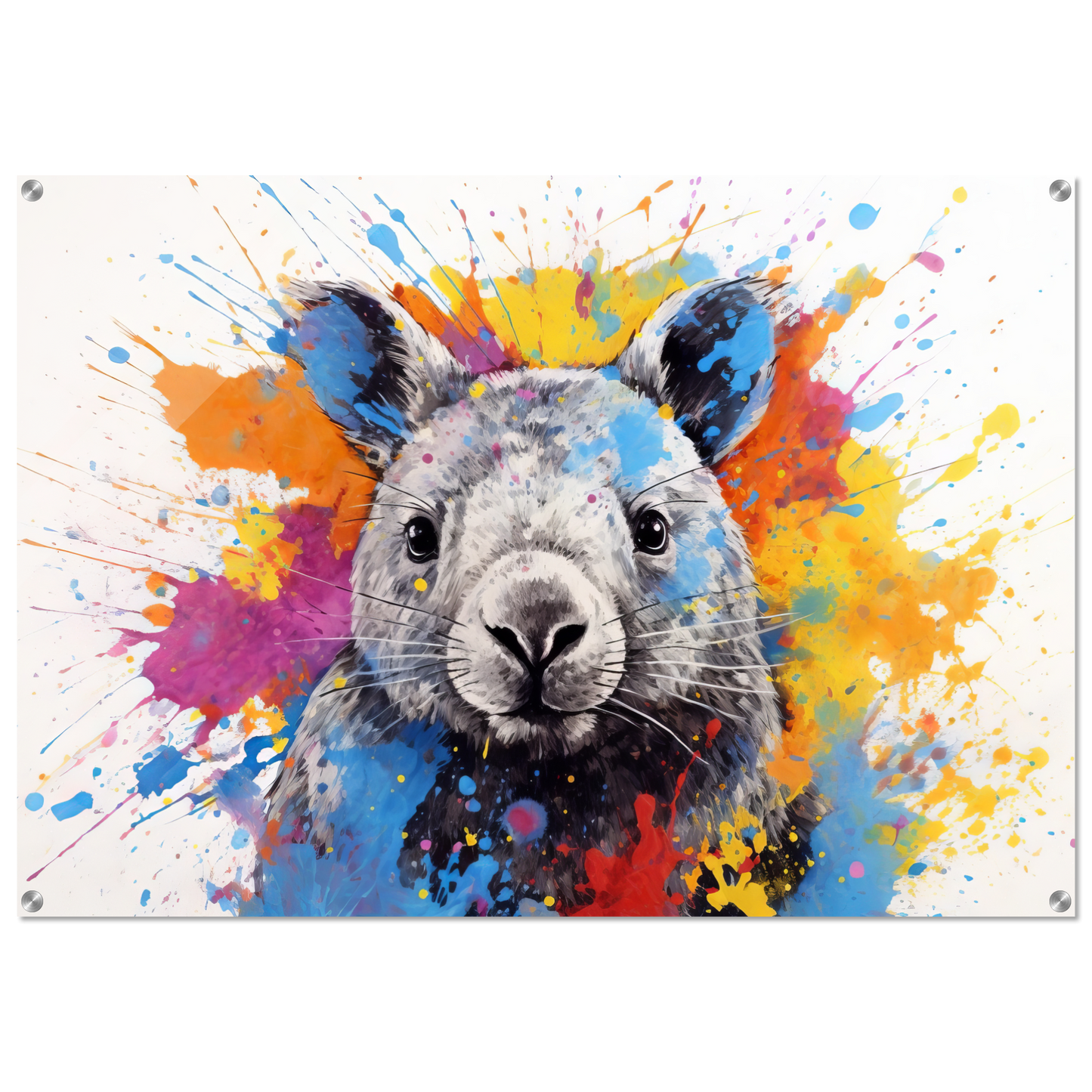 Wombat Pop-Art (WILD108)