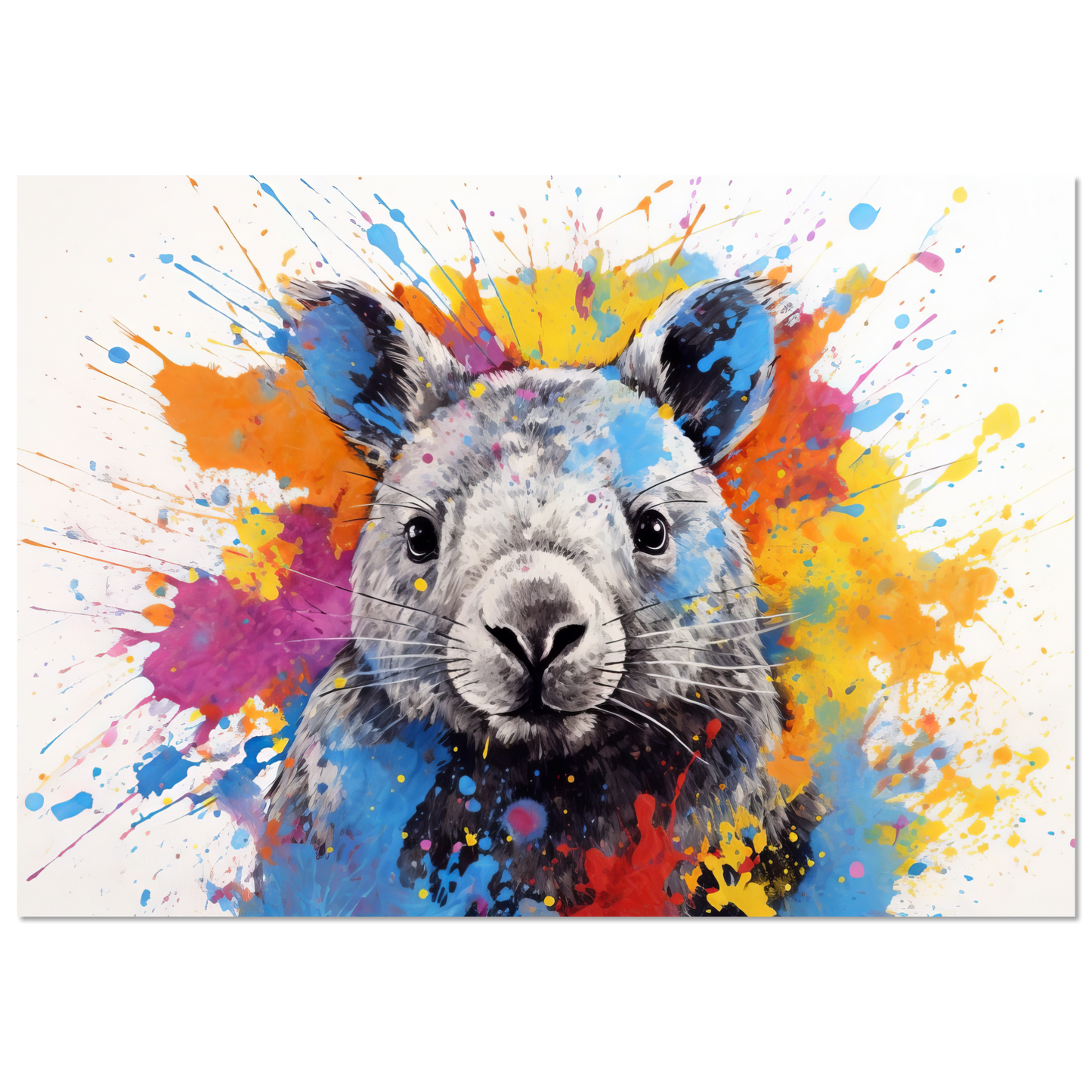 Wombat Pop-Art (WILD108)