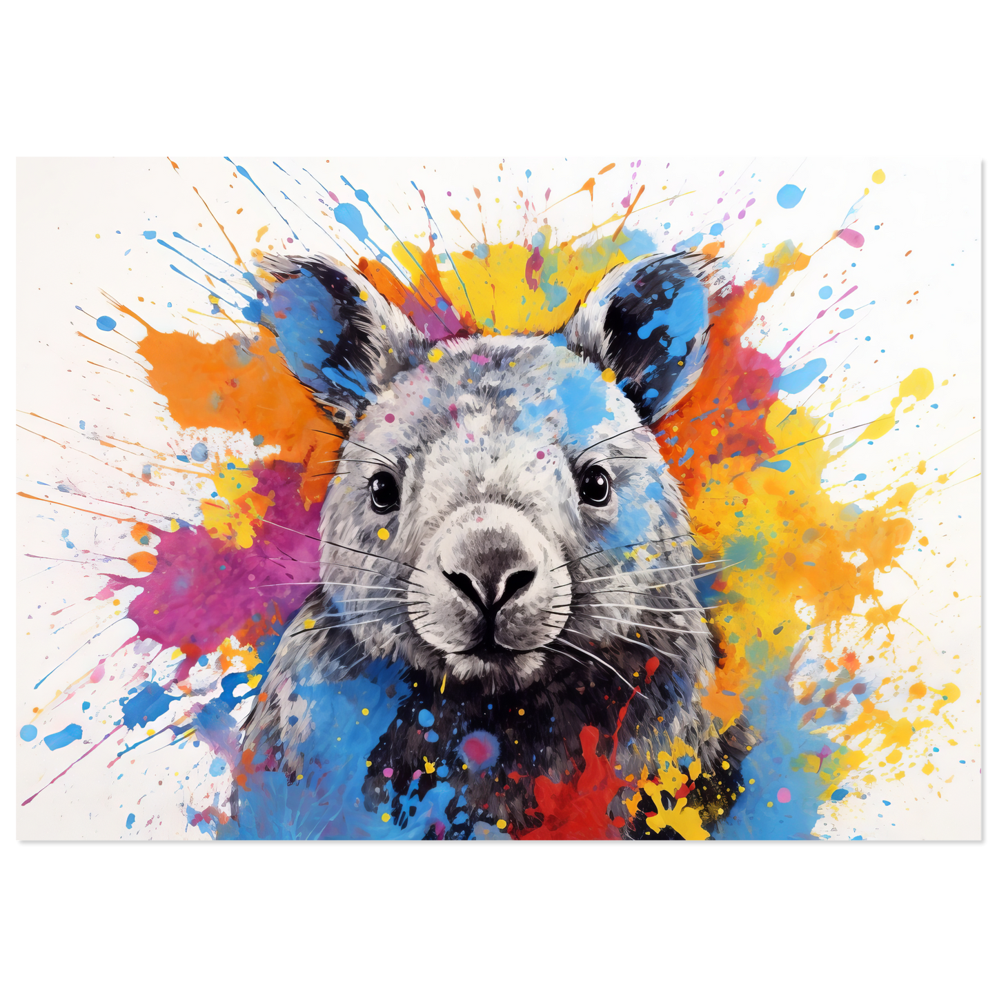 Wombat Pop-Art (WILD108)