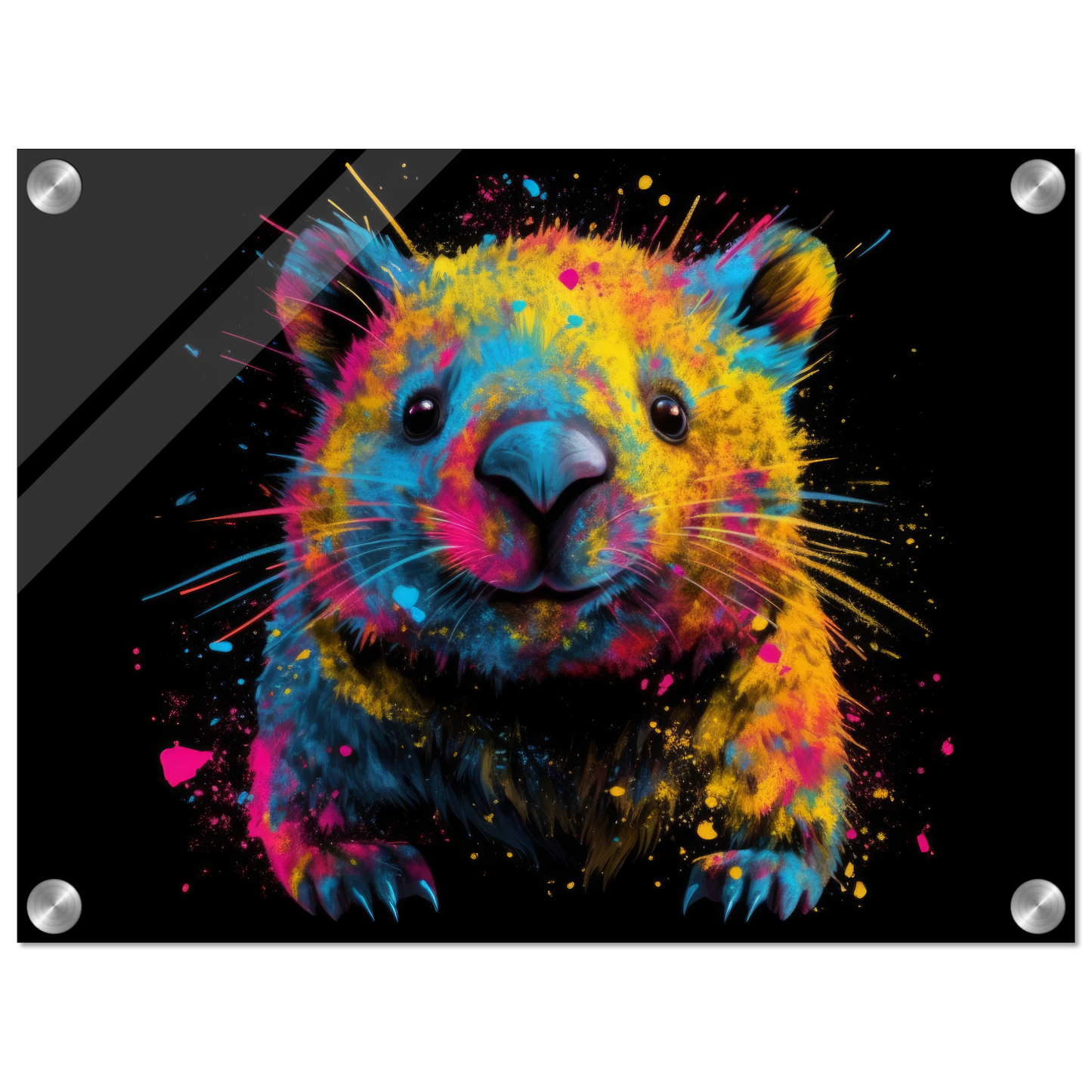Wombat Pop-Art (WILD109)