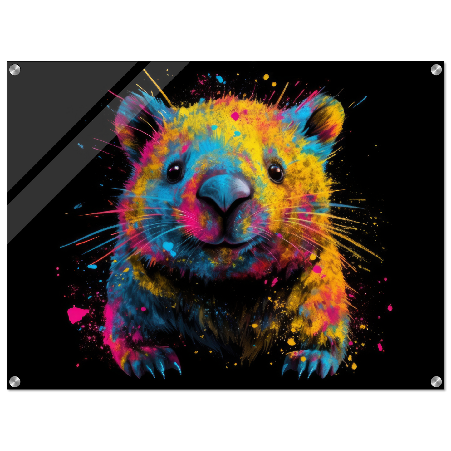 Wombat Pop-Art (WILD109)