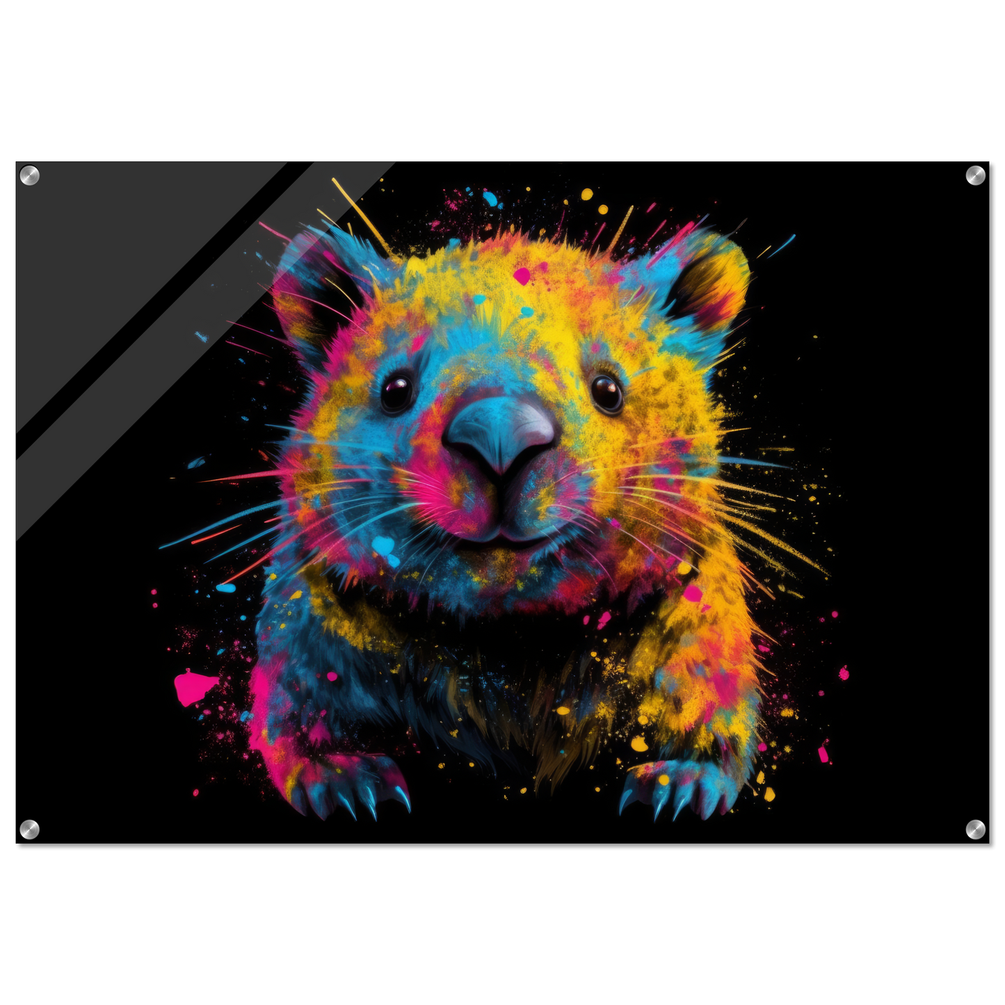 Wombat Pop-Art (WILD109)