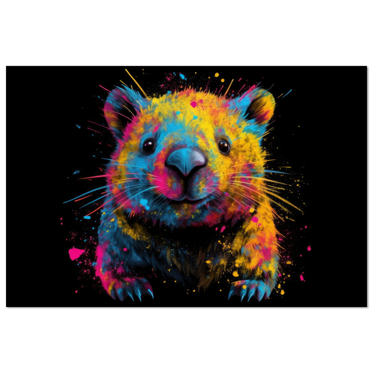 Wombat Pop-Art (WILD109)