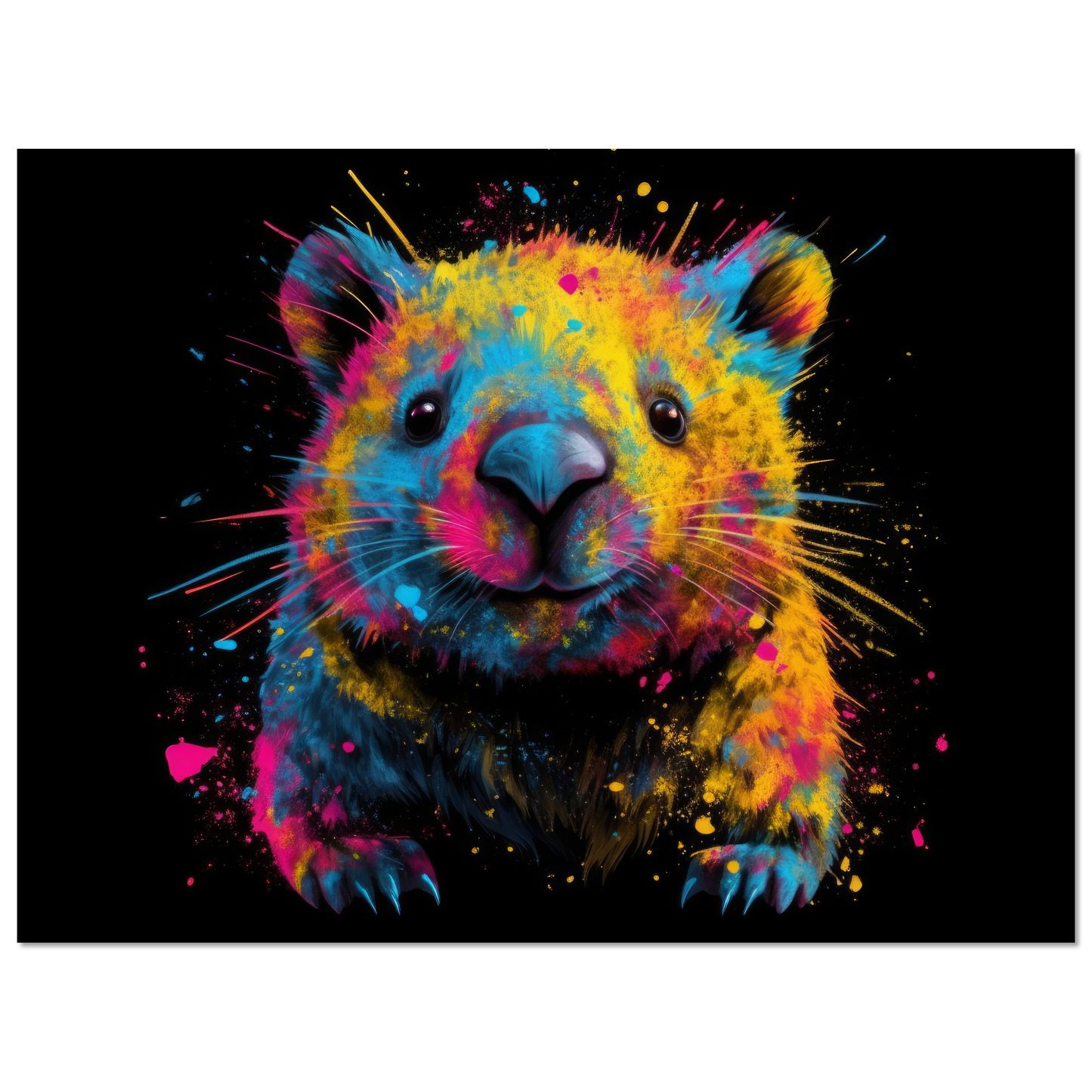 Wombat Pop-Art (WILD109)