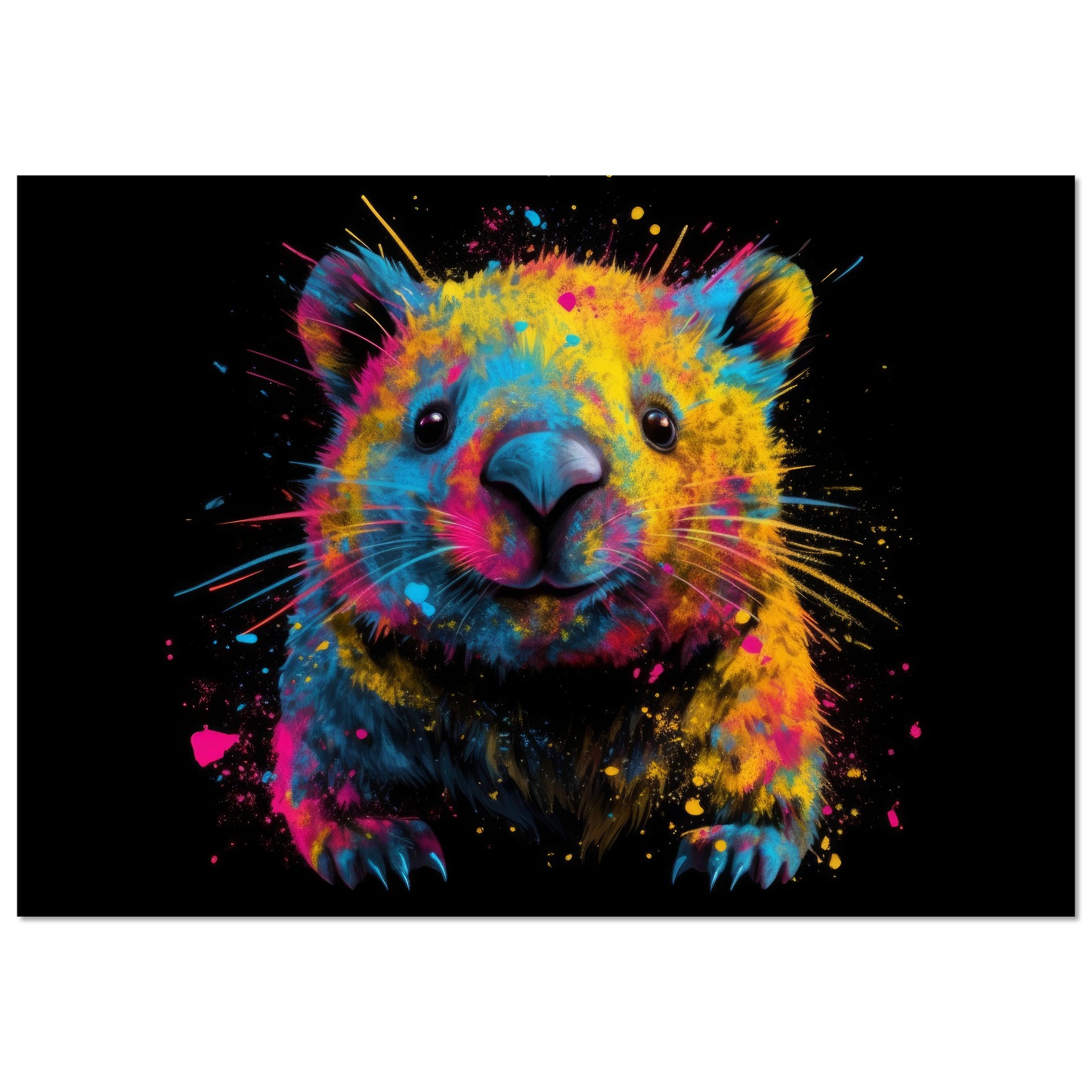 Wombat Pop-Art (WILD109)