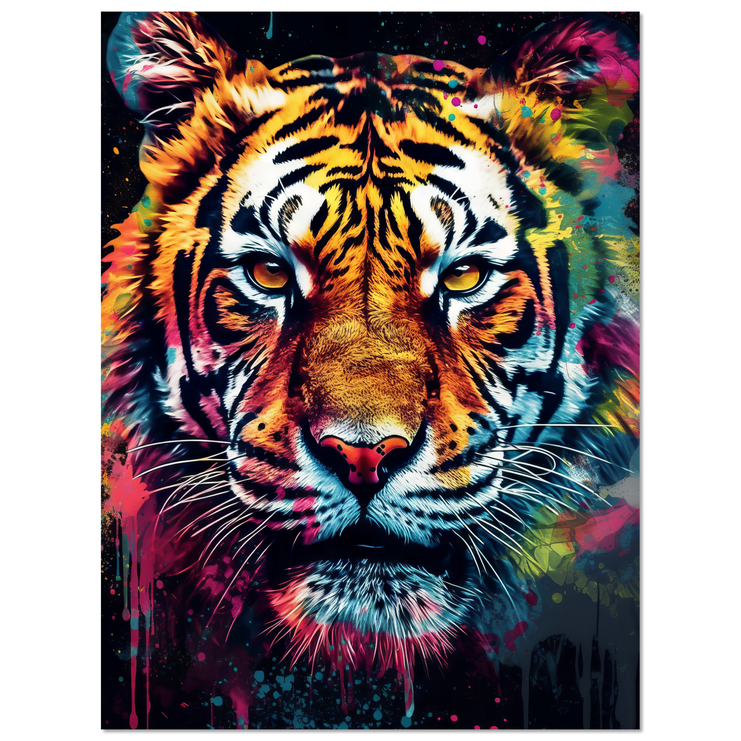 Tiger Pop-Art (WILD10)