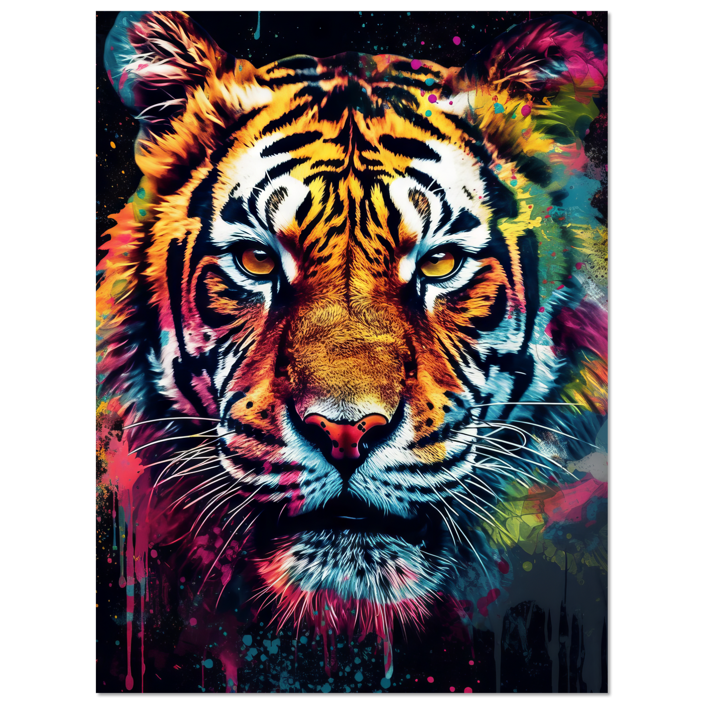 Tiger Pop-Art (WILD10)