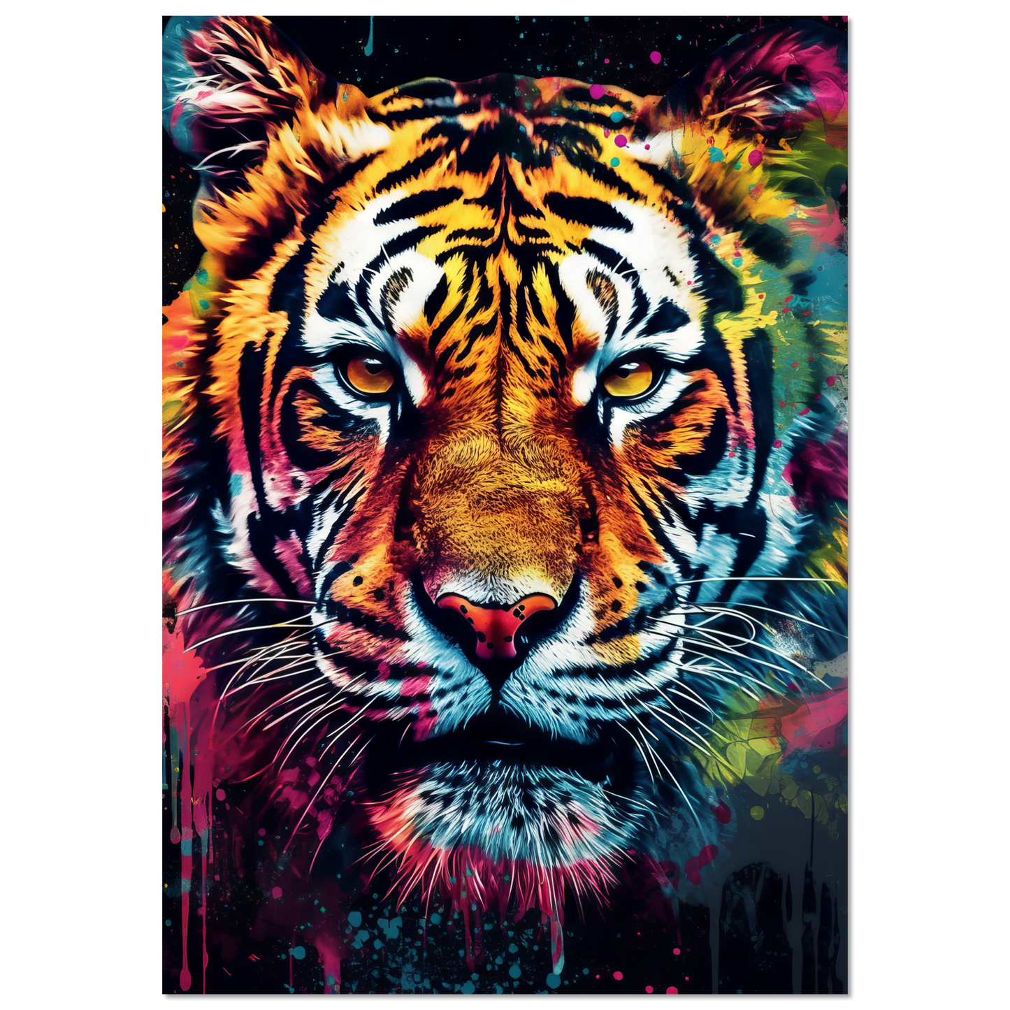 Tiger Pop-Art (WILD10)