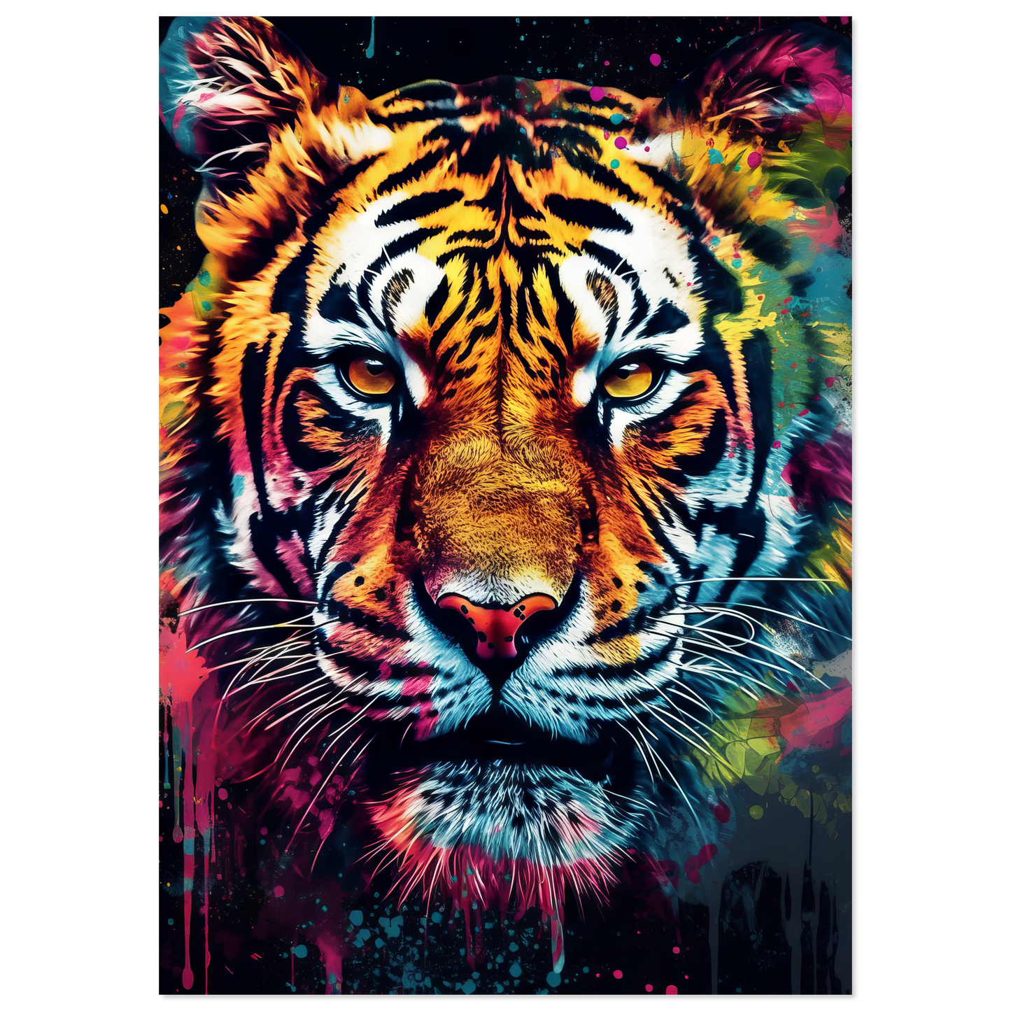 Tiger Pop-Art (WILD10)