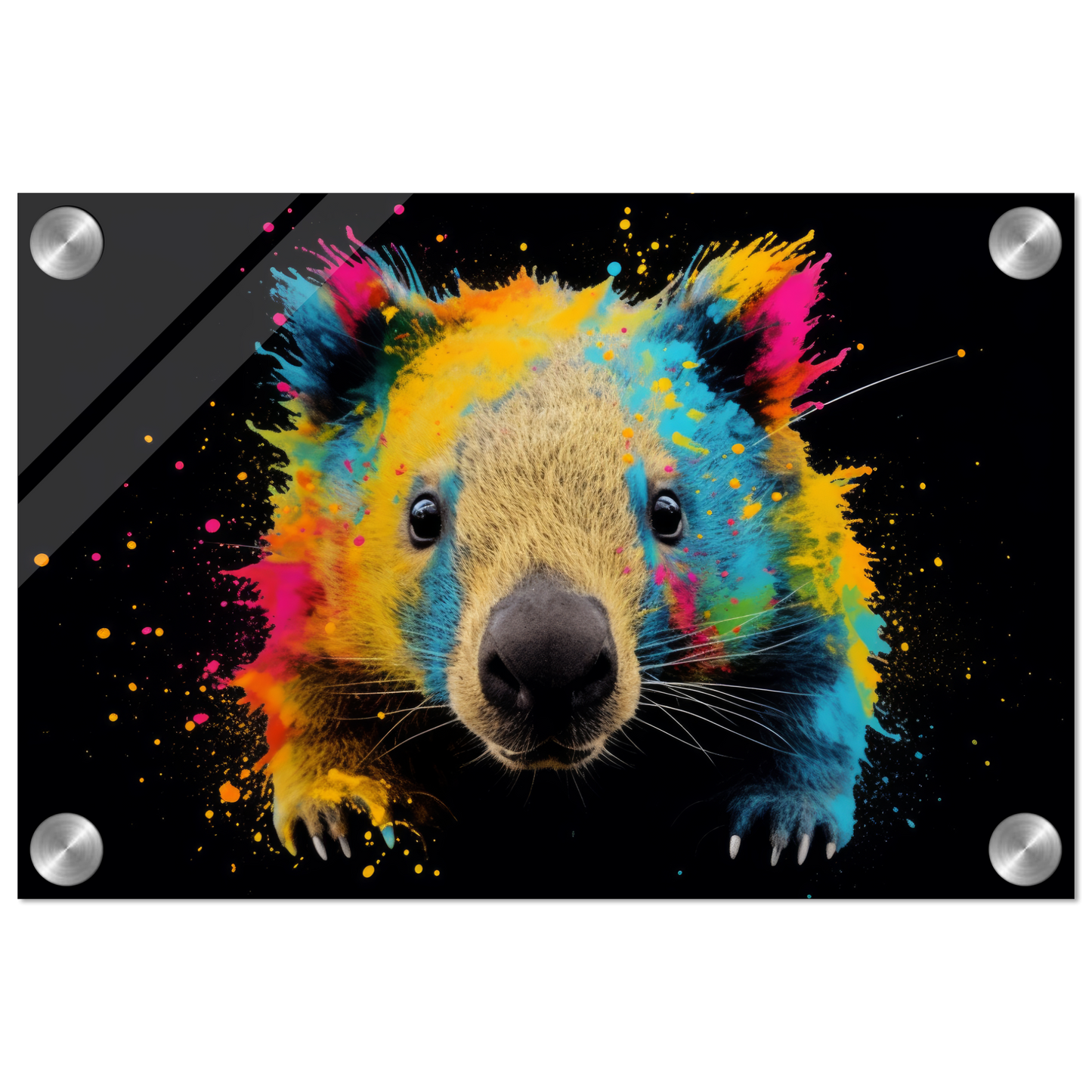Wombat Pop-Art (WILD110)