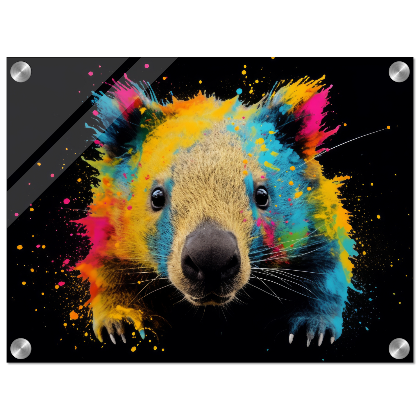 Wombat Pop-Art (WILD110)