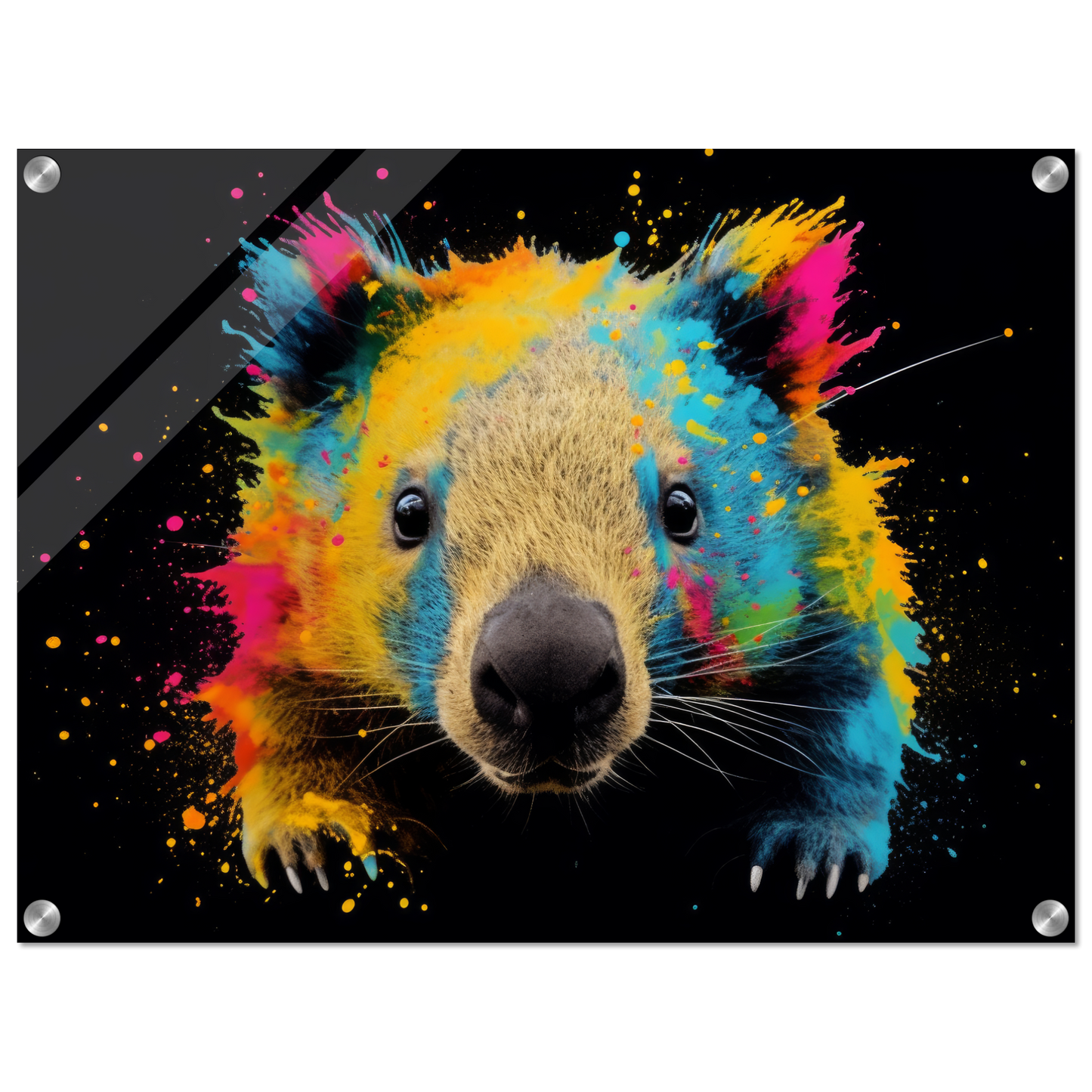 Wombat Pop-Art (WILD110)