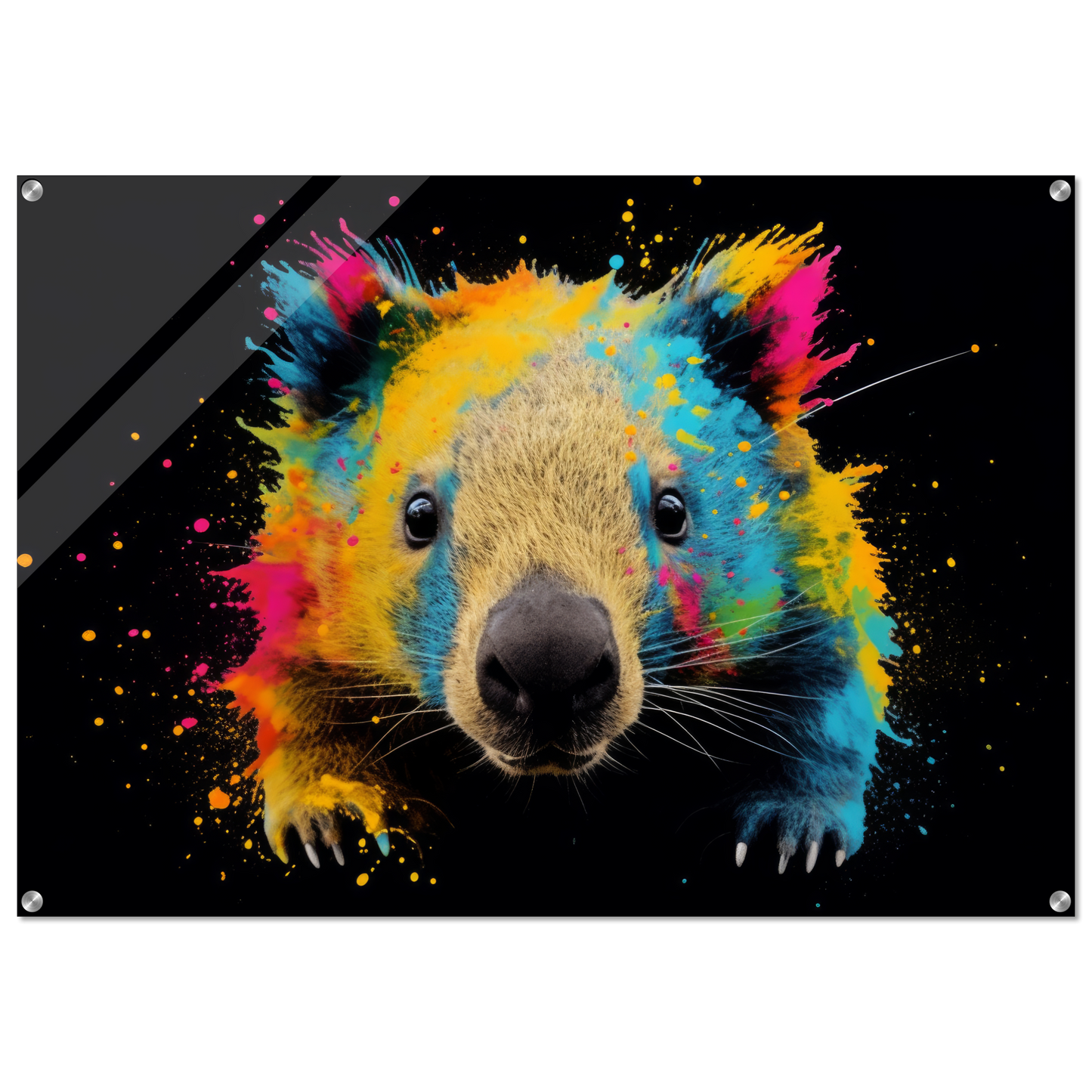 Wombat Pop-Art (WILD110)