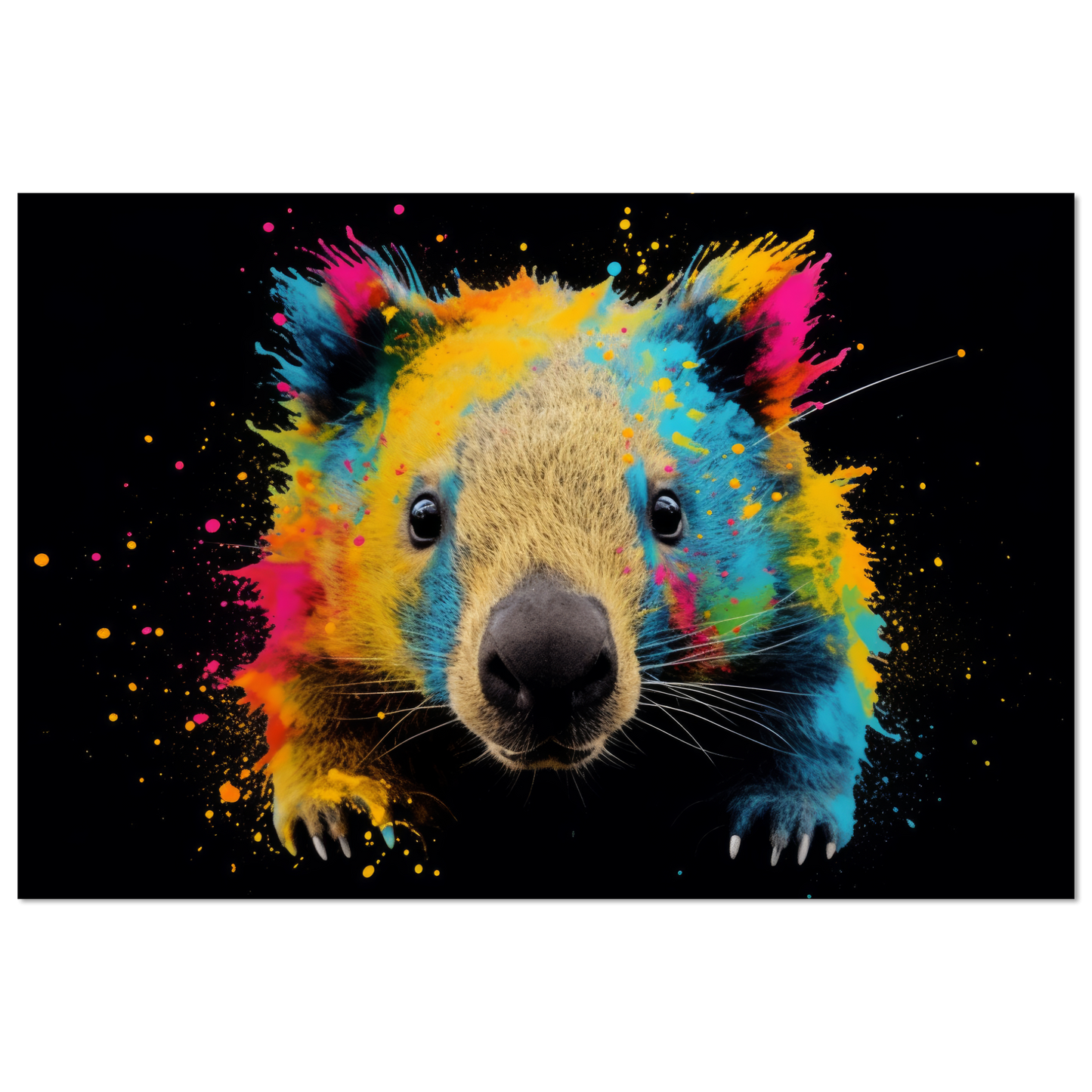 Wombat Pop-Art (WILD110)