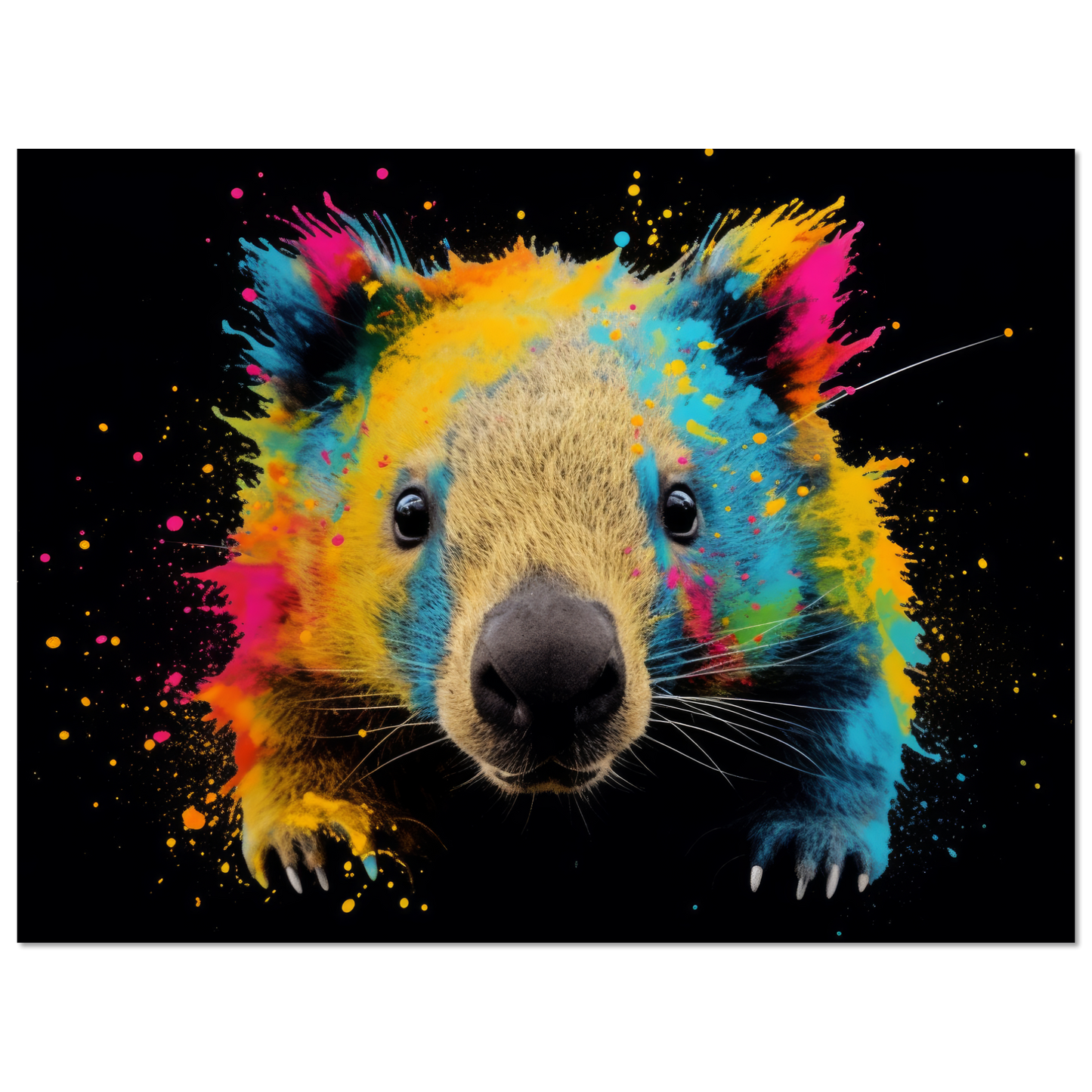 Wombat Pop-Art (WILD110)