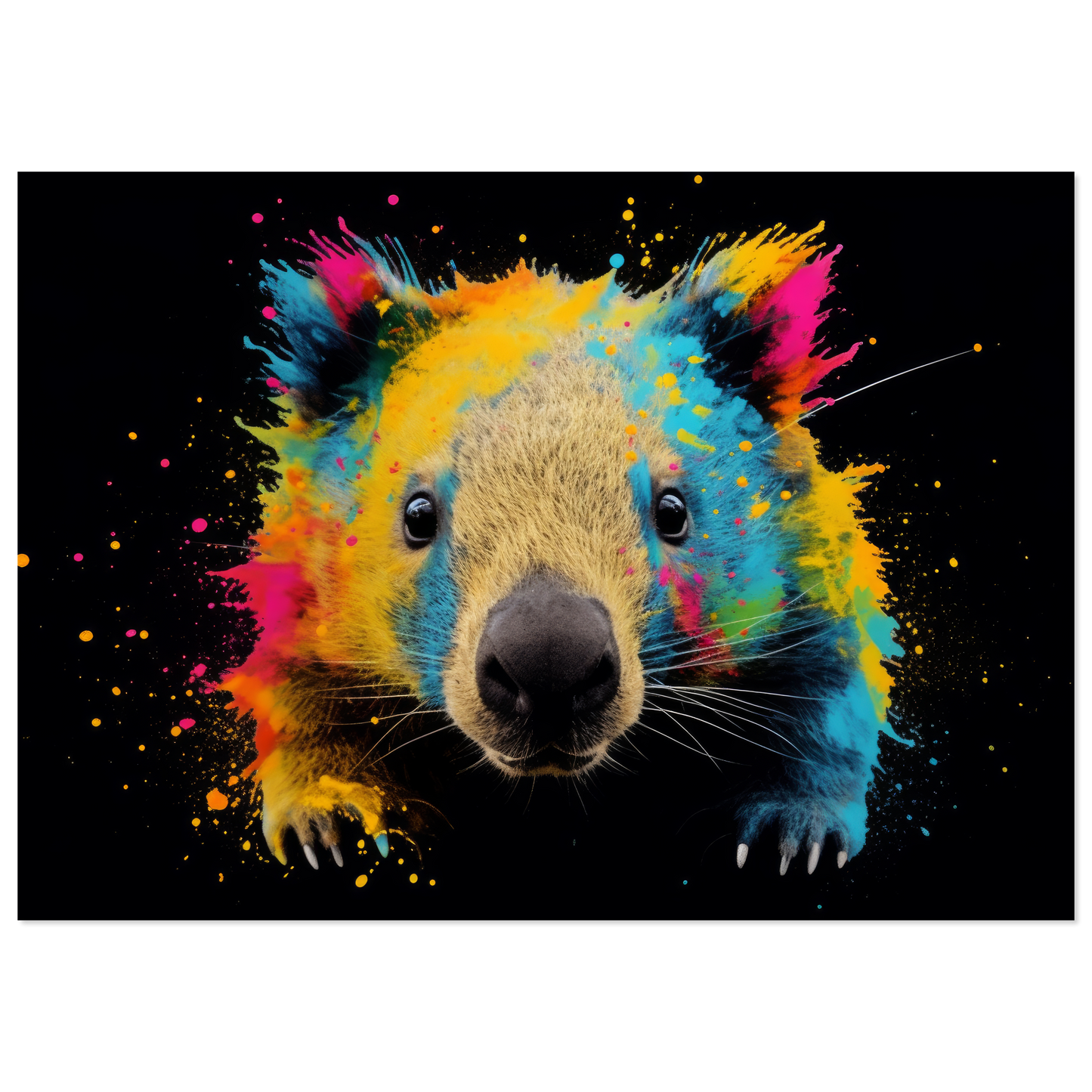 Wombat Pop-Art (WILD110)