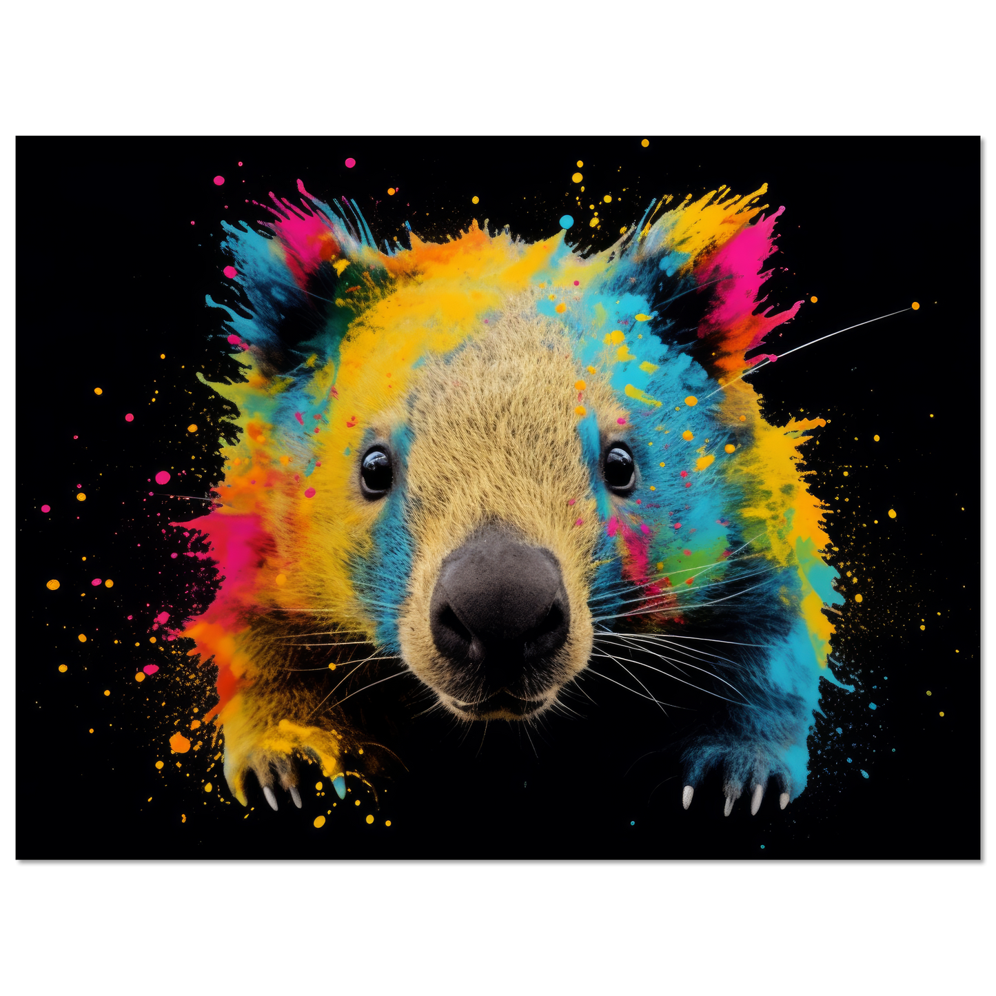 Wombat Pop-Art (WILD110)
