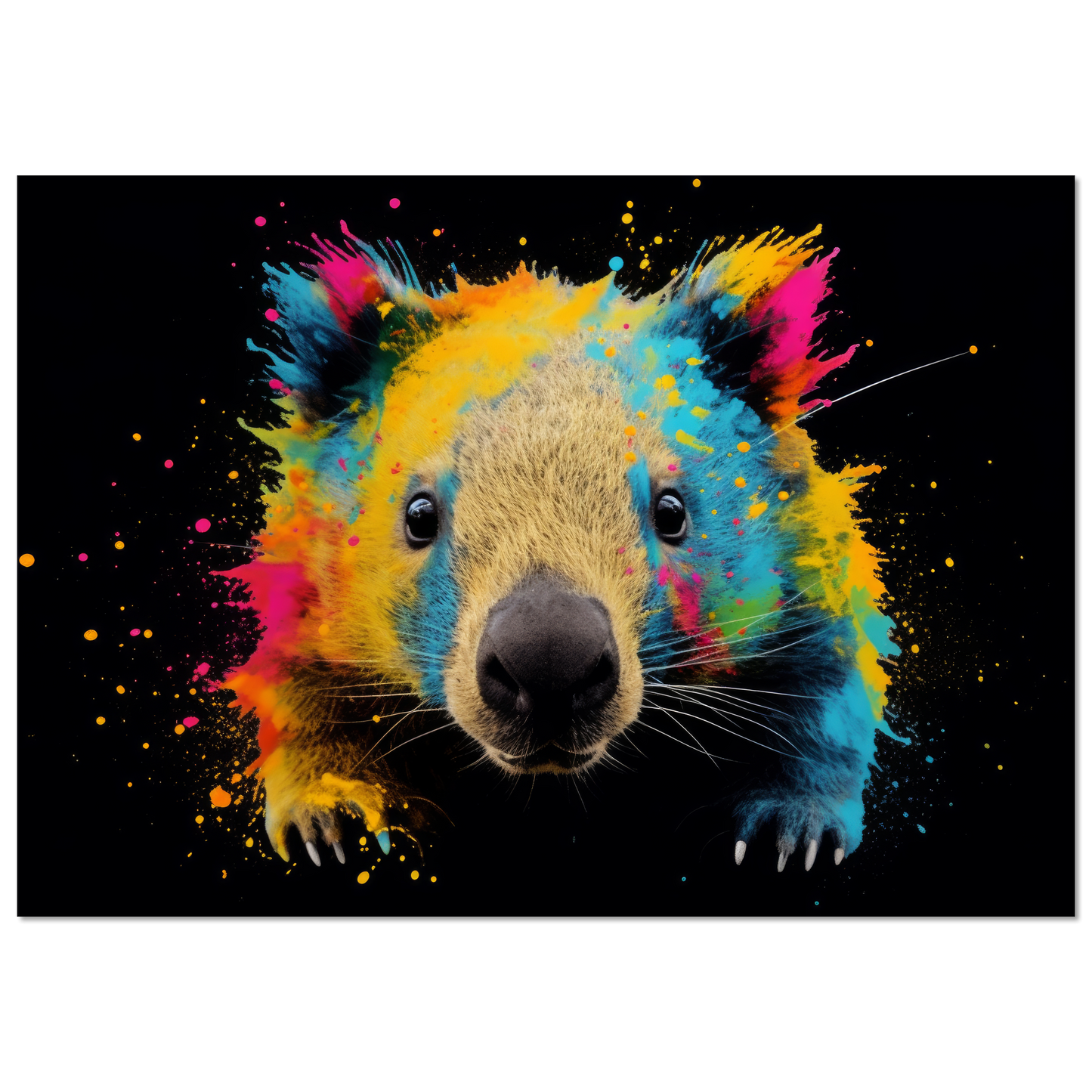 Wombat Pop-Art (WILD110)