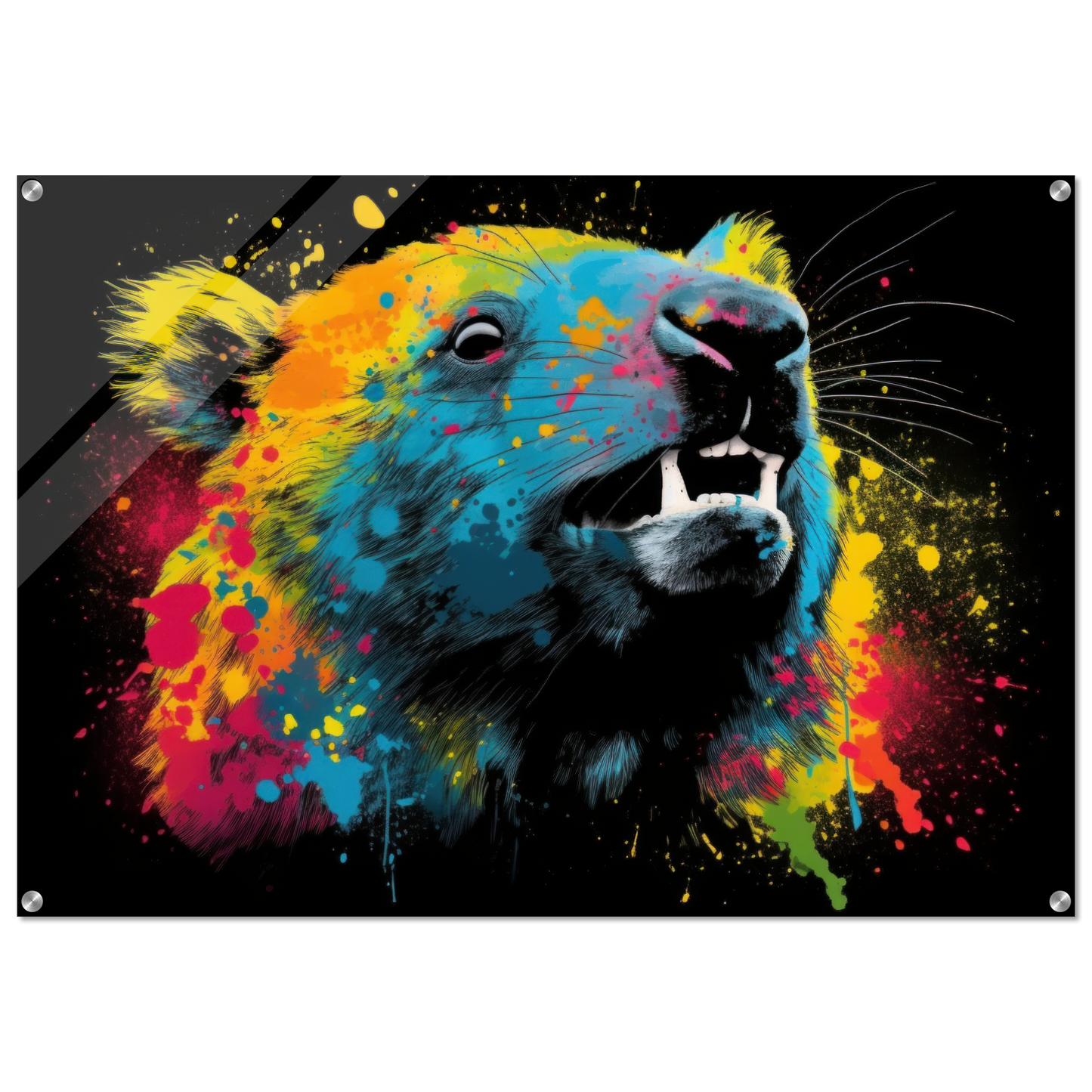 Wombat Pop-Art (WILD111)