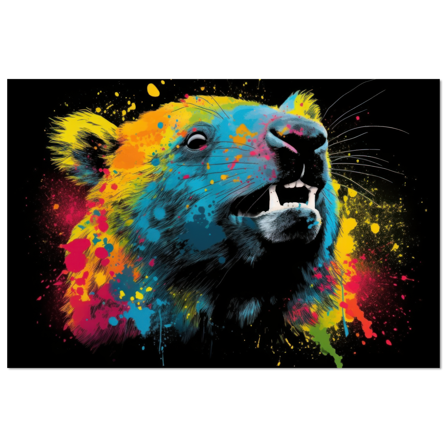 Wombat Pop-Art (WILD111)