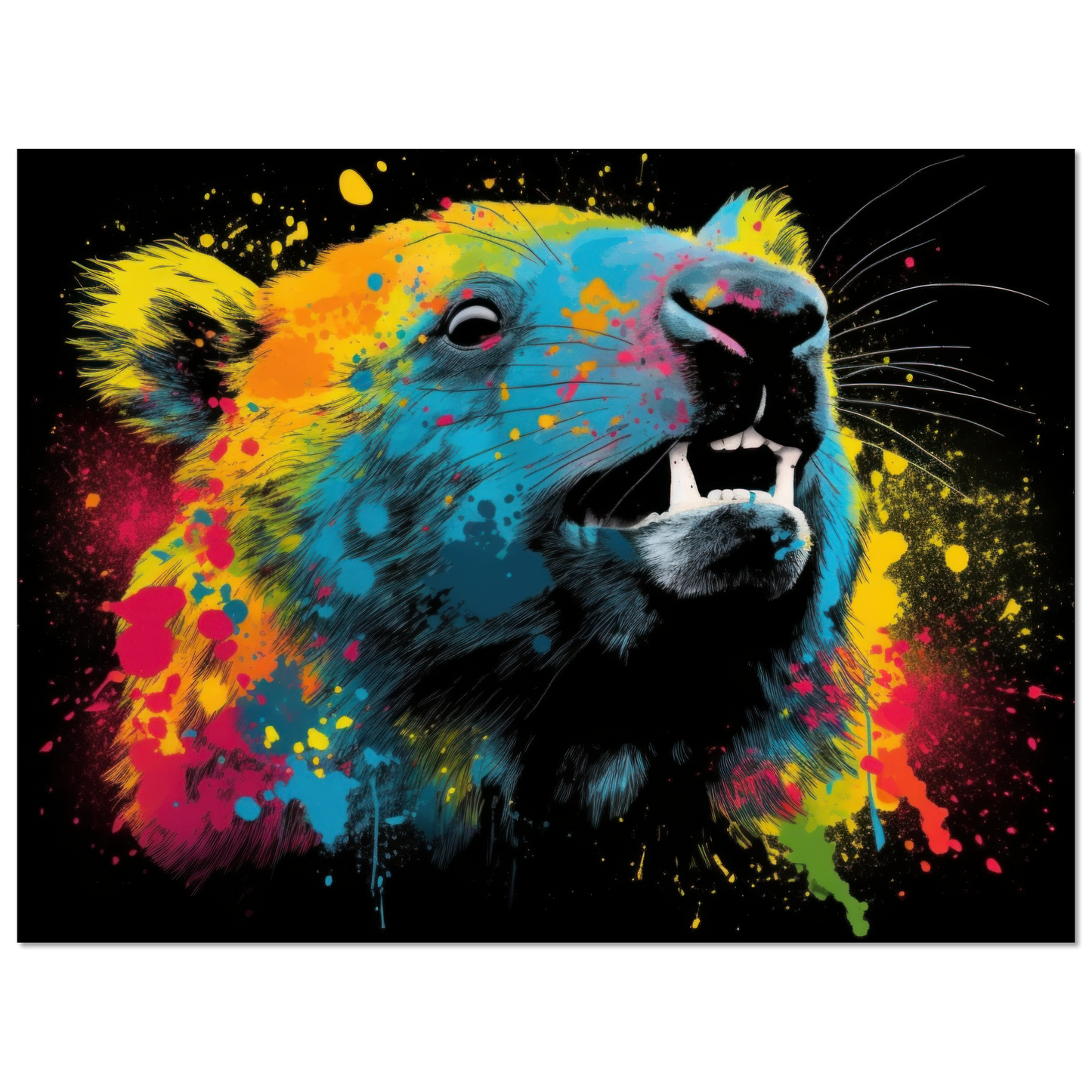 Wombat Pop-Art (WILD111)