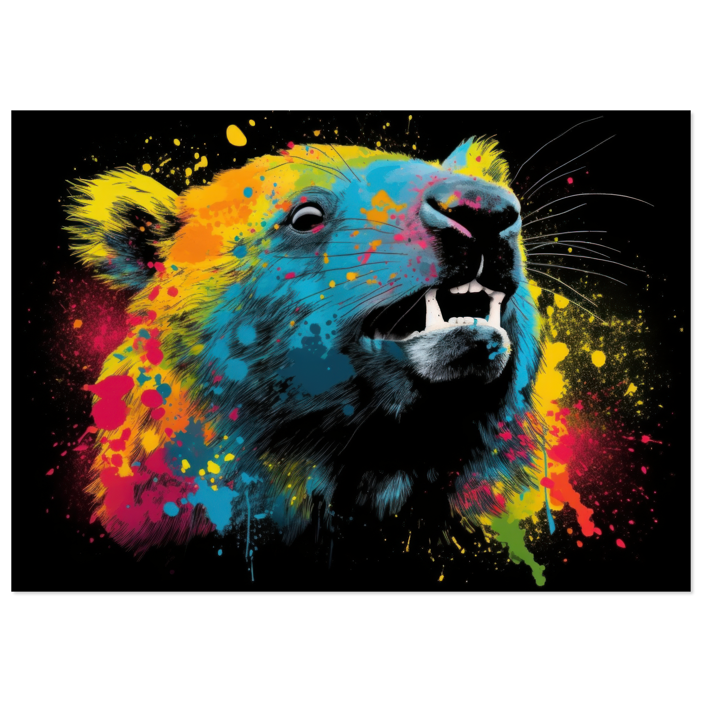 Wombat Pop-Art (WILD111)