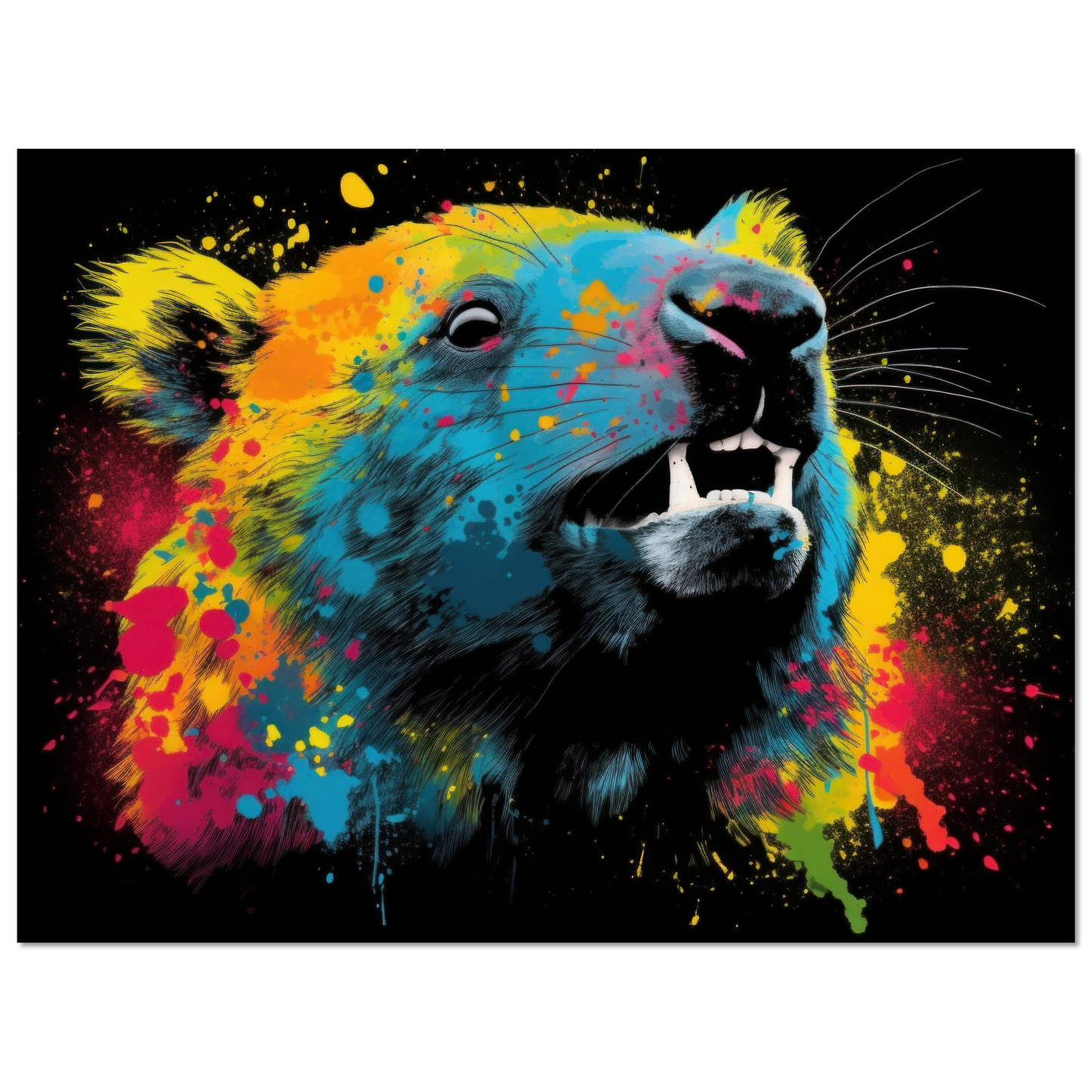 Wombat Pop-Art (WILD111)