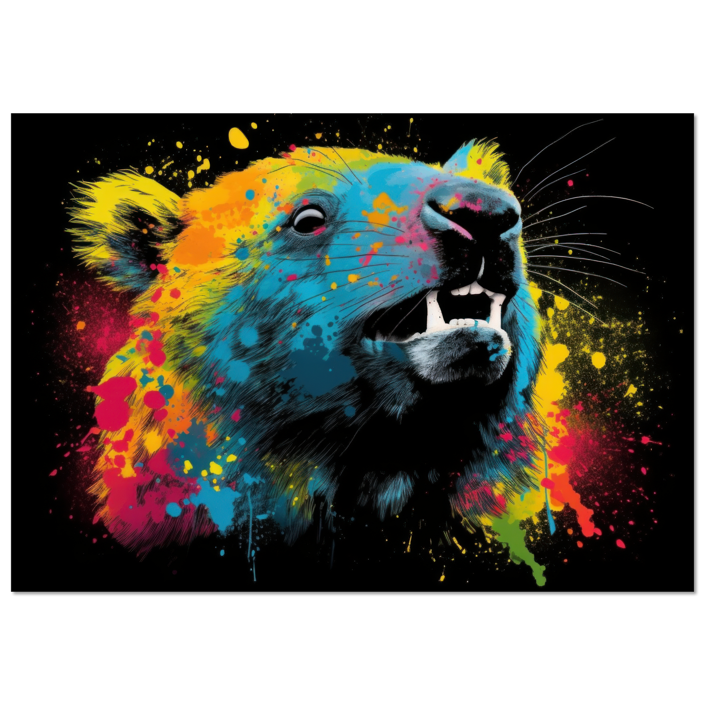 Wombat Pop-Art (WILD111)