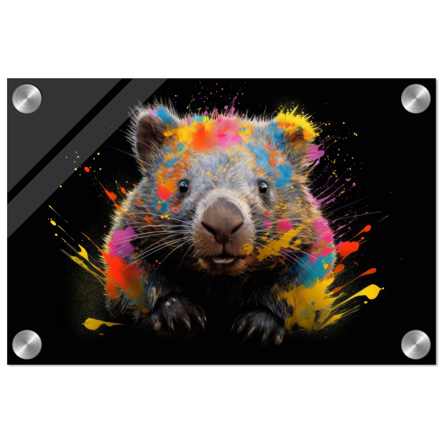 Wombat pop art (WILD112)