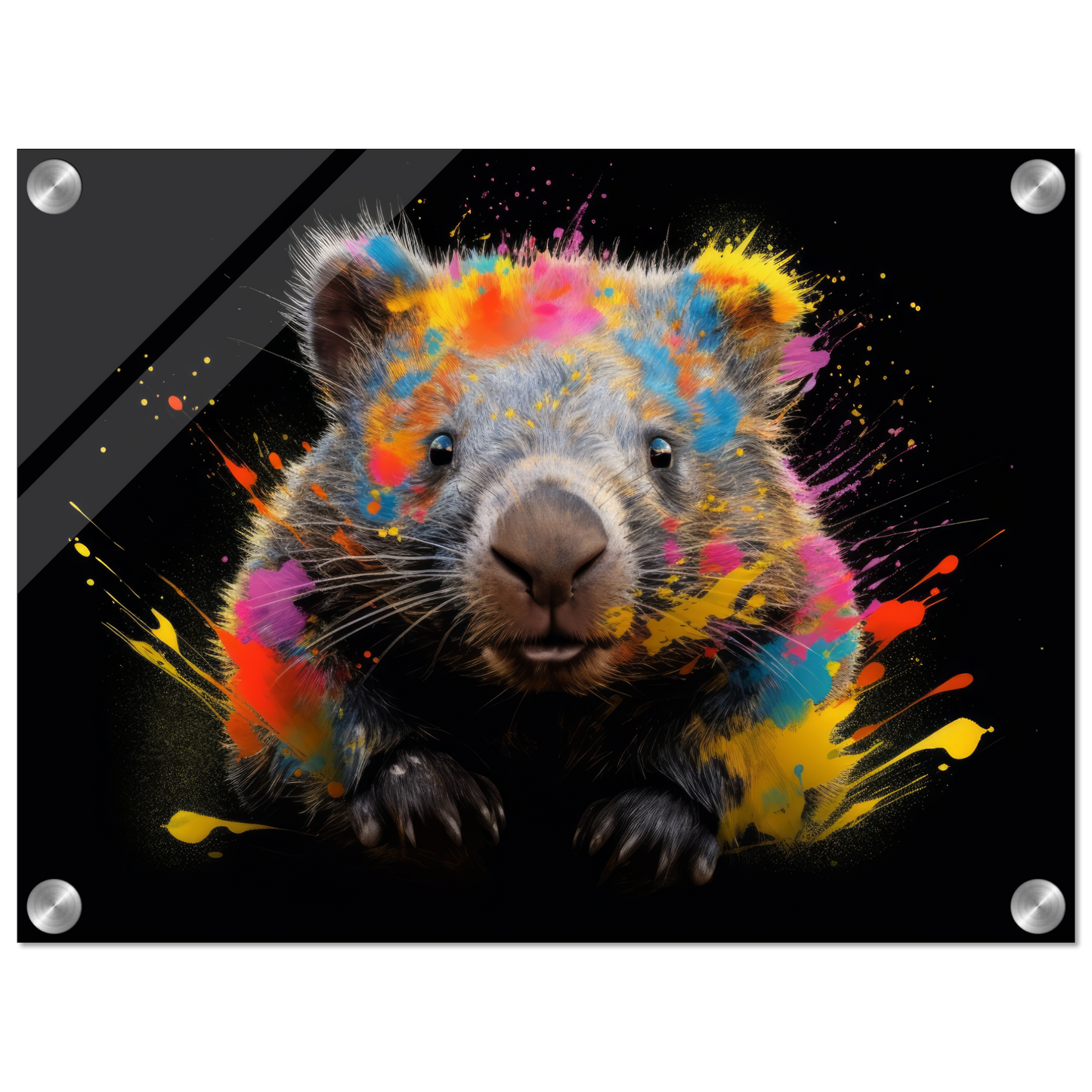 Wombat pop art (WILD112)
